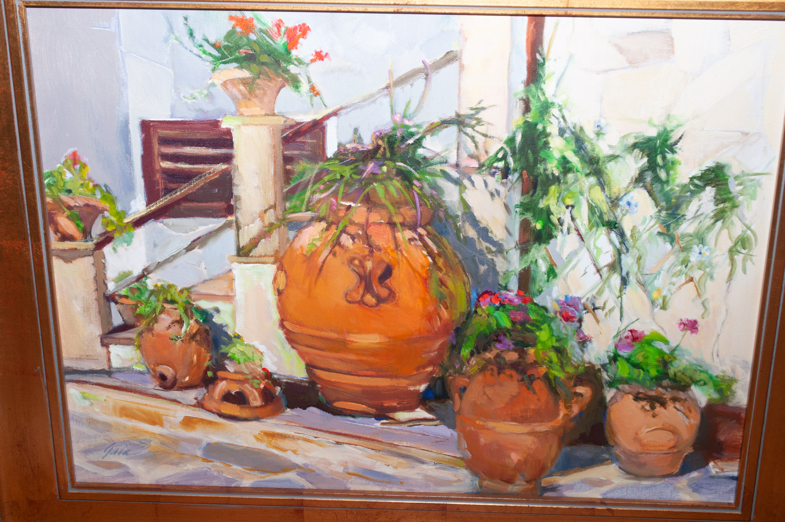 Gail Morrison Oil Painting "Angolo Degli Orci"