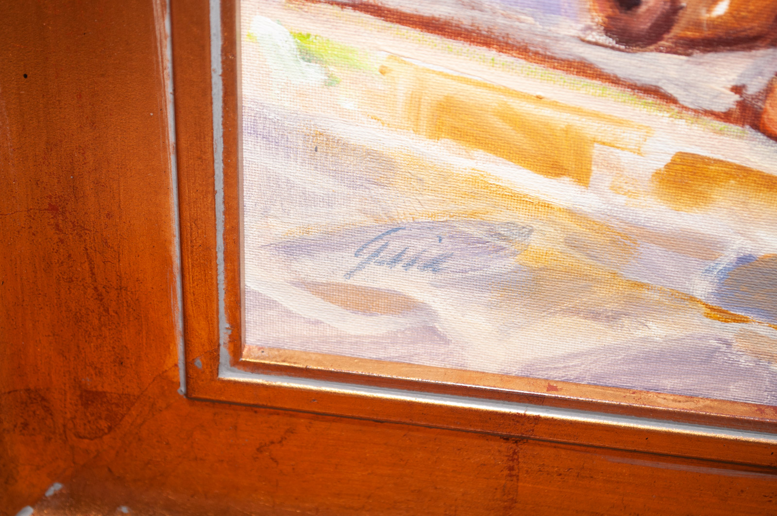 Gail Morrison Oil Painting "Angolo Degli Orci"