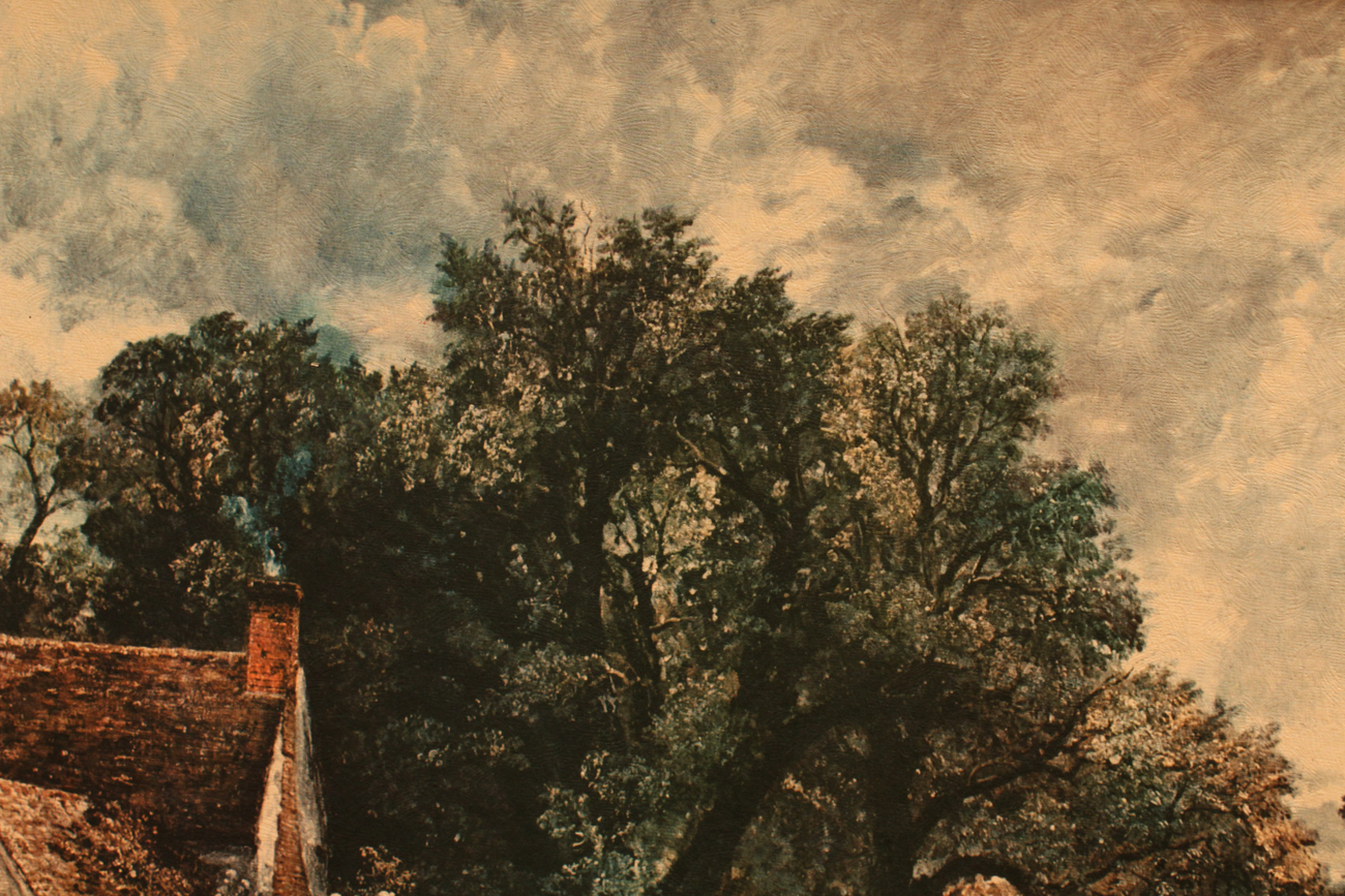 Reproduction Print After J. Constable "Hay Wain"