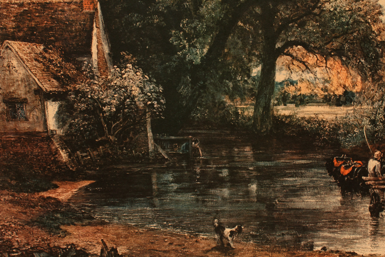 Reproduction Print After J. Constable "Hay Wain"