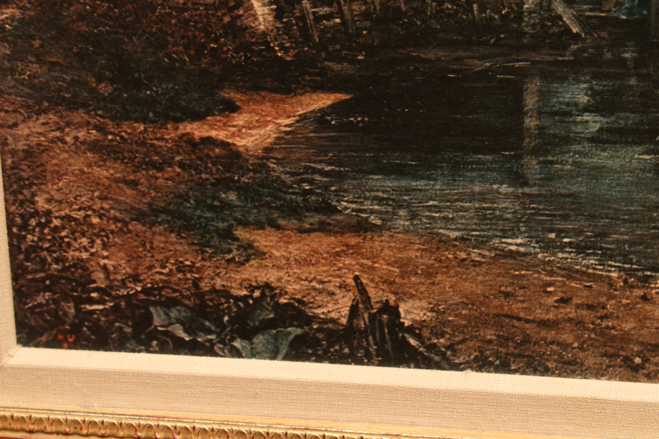 Reproduction Print After J. Constable "Hay Wain"