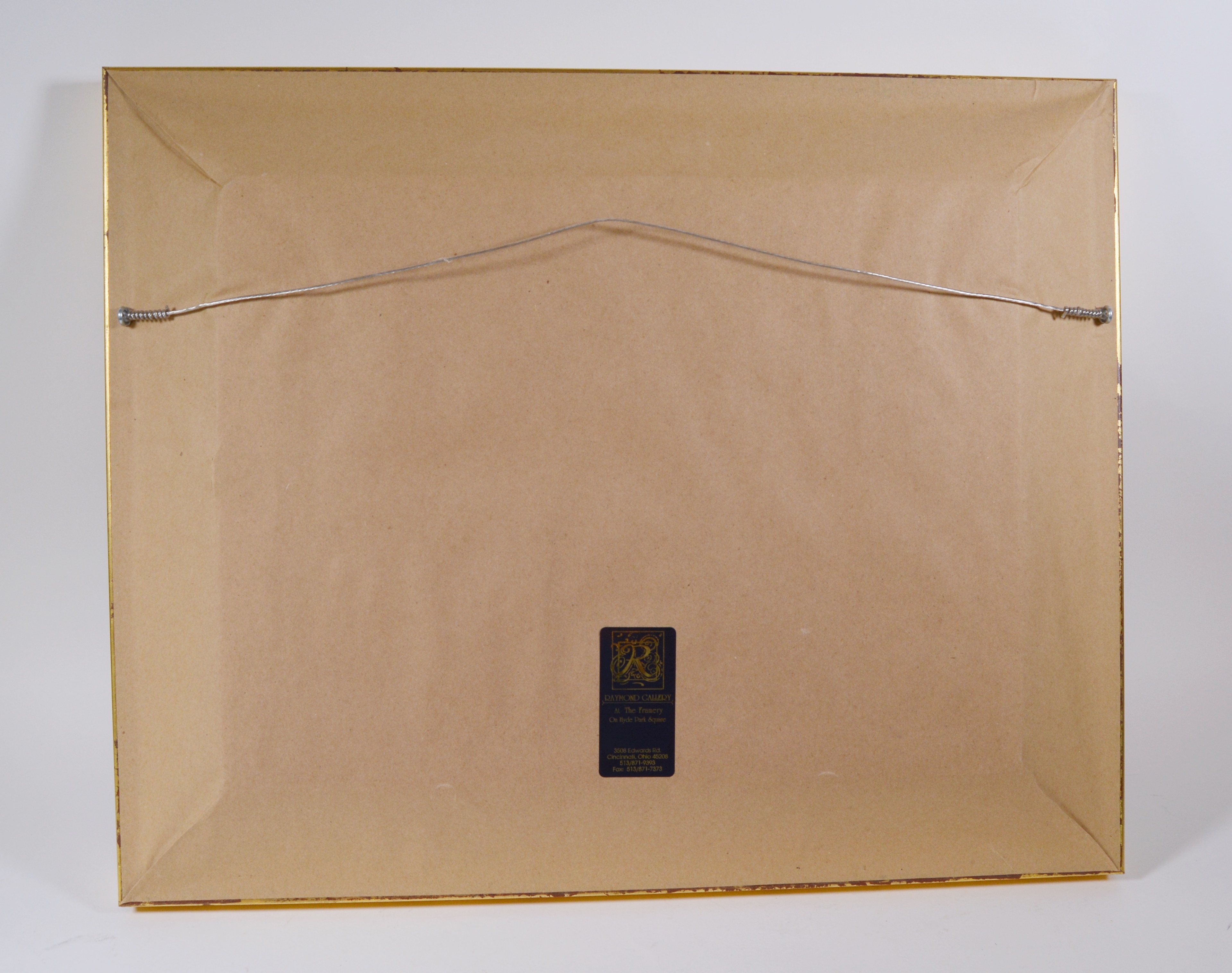 Chauncey Foster Ryder Oil Painting of Village Landscape