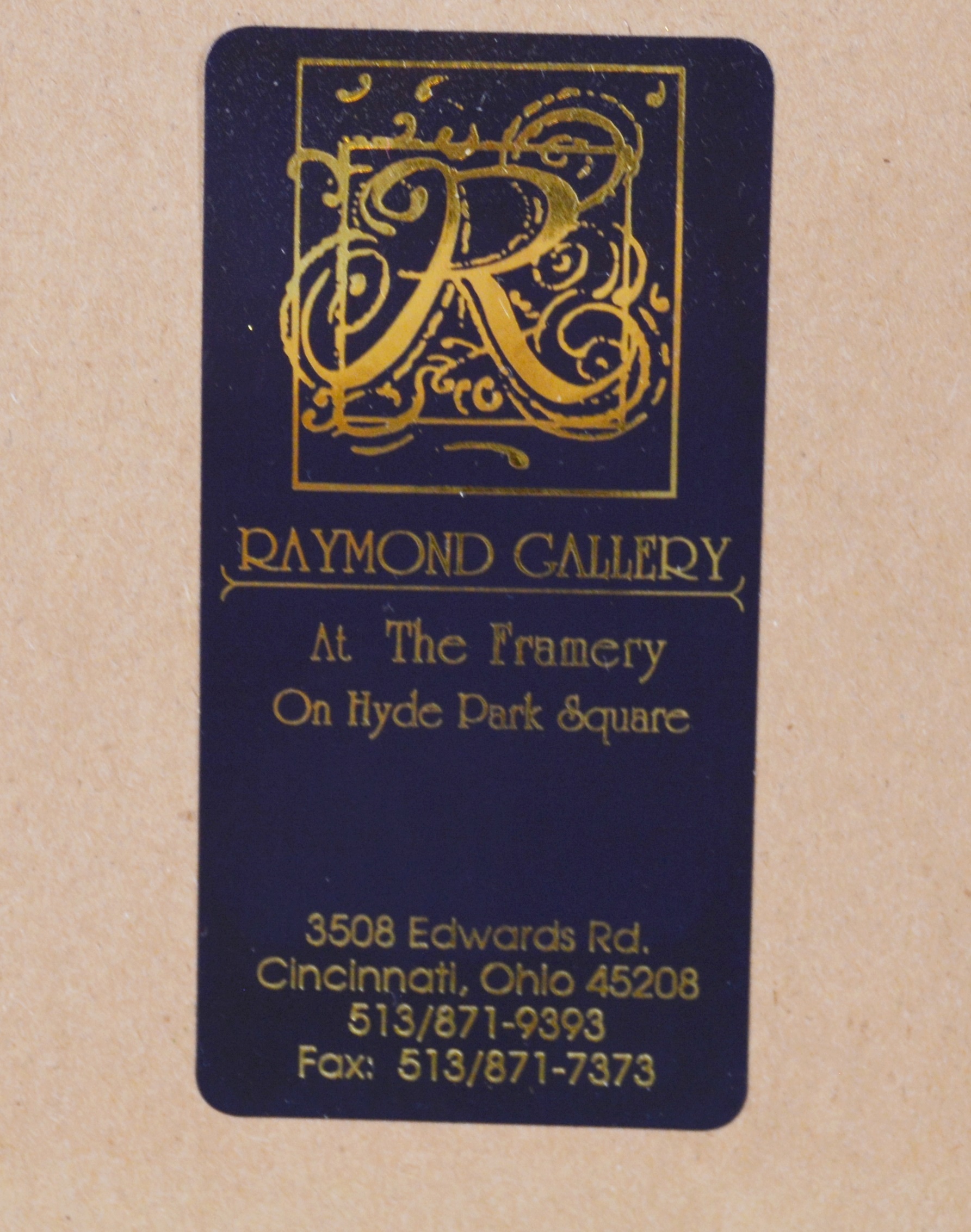 Chauncey Foster Ryder Oil Painting of Village Landscape