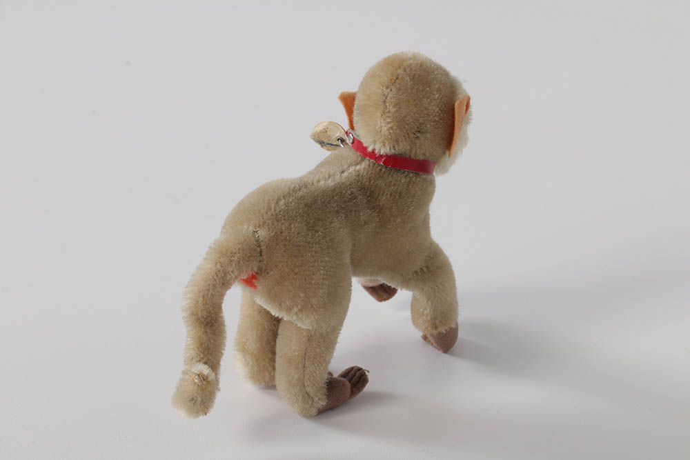 Vintage Steiff "Coco" Baboon and R. Dakin Leopard Stuffed Animals