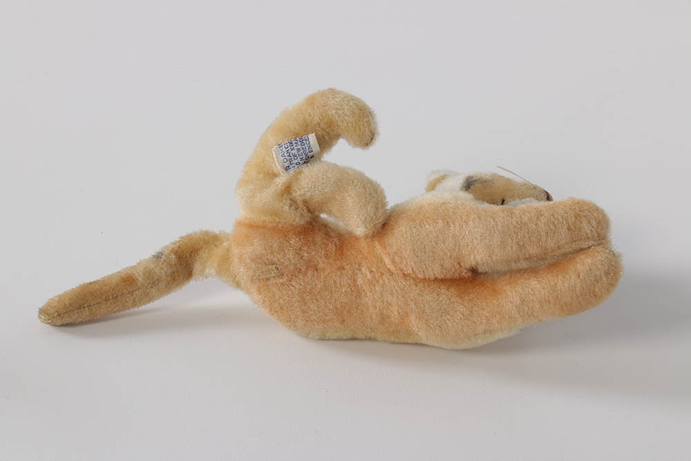 Vintage Steiff "Coco" Baboon and R. Dakin Leopard Stuffed Animals