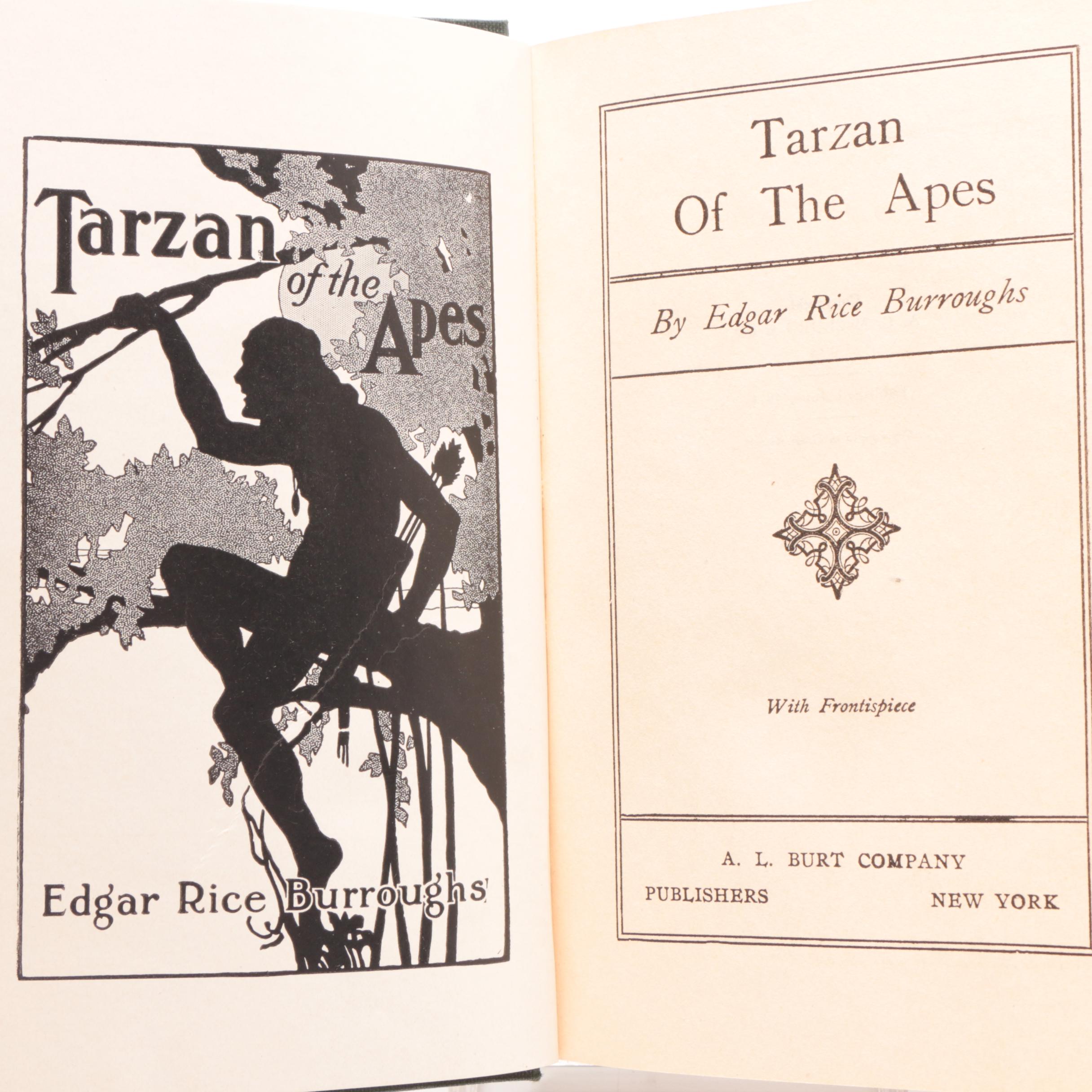 C. 1917 "Tarzan of the Apes" by Edgar Rice Burroughs