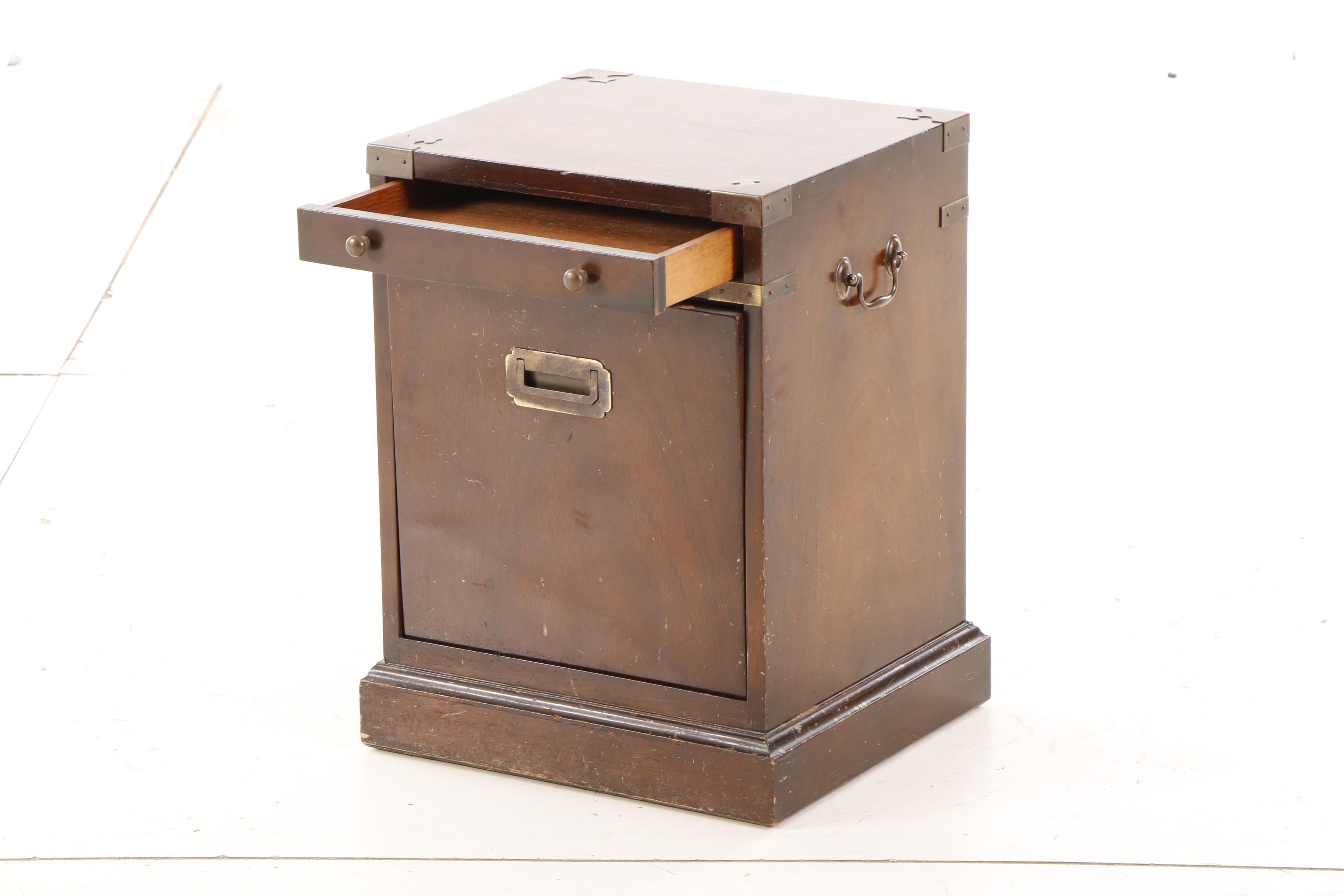 Vintage Campaign Style Cabinet