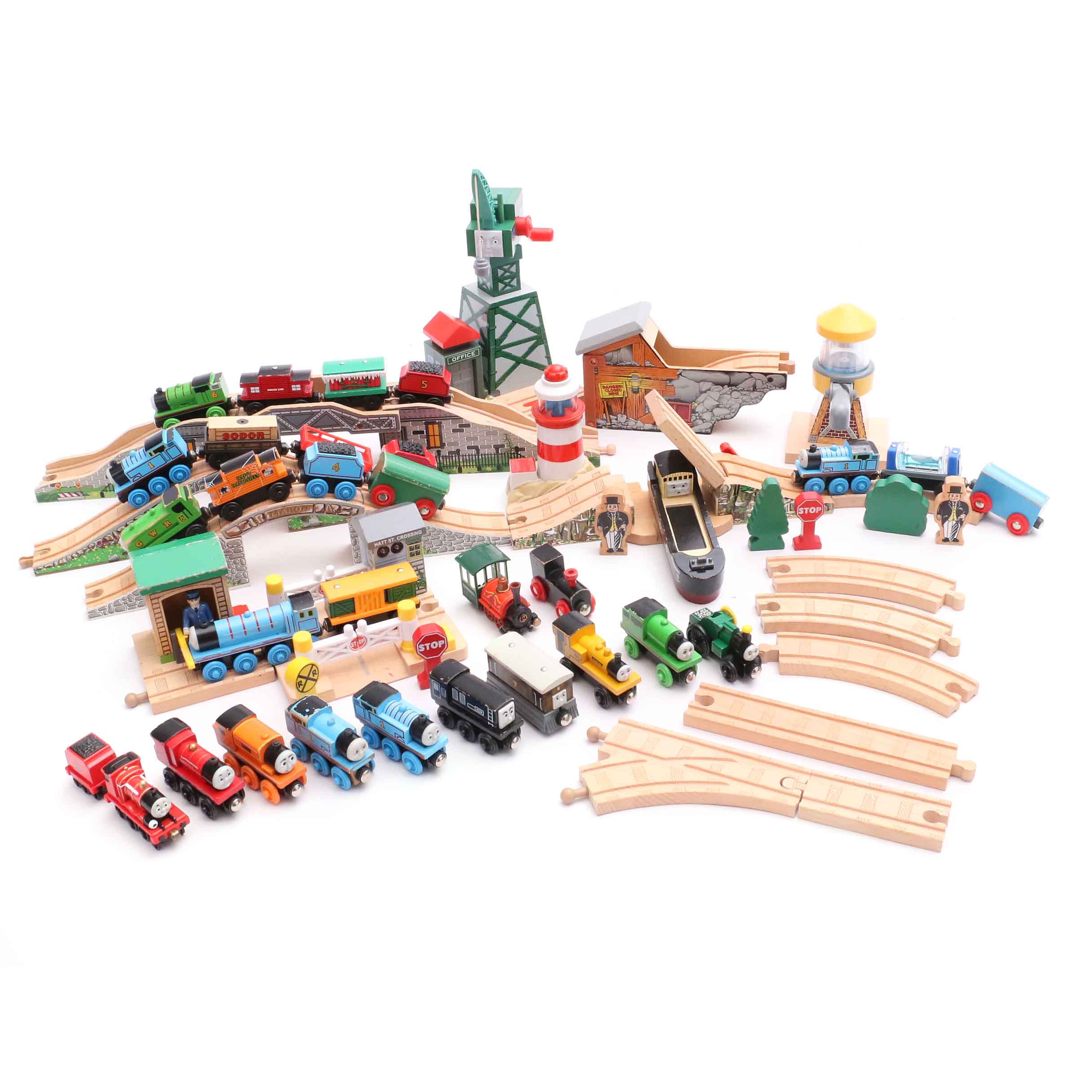 Thomas The Tank Wooden Train and Accessories