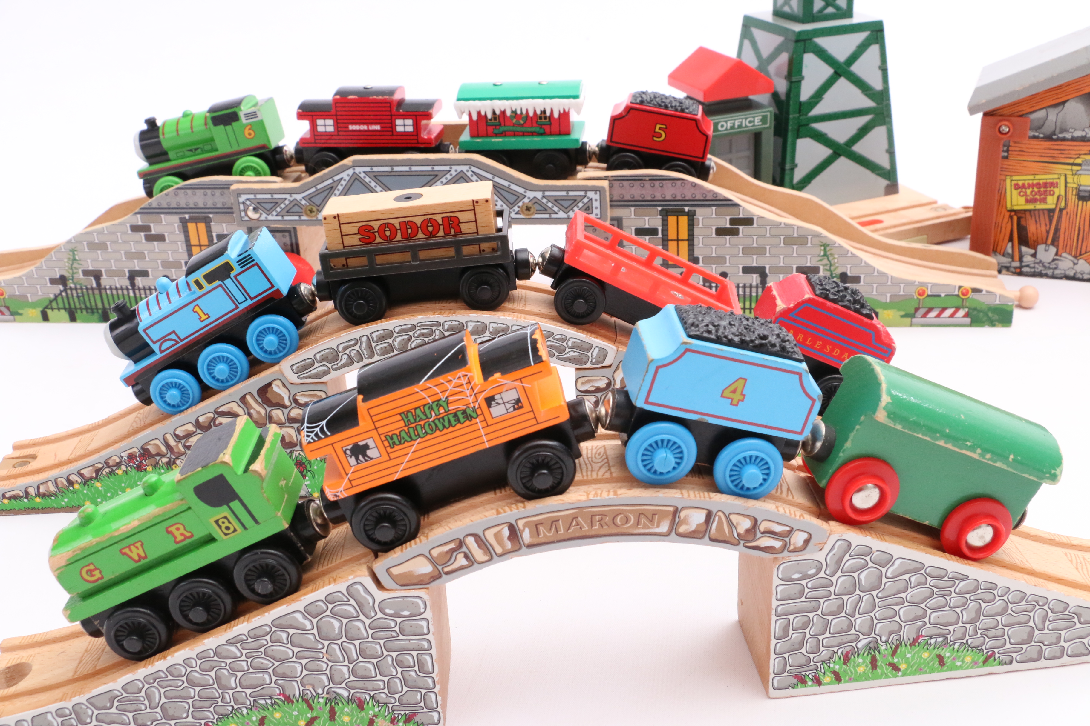 Thomas The Tank Wooden Train and Accessories