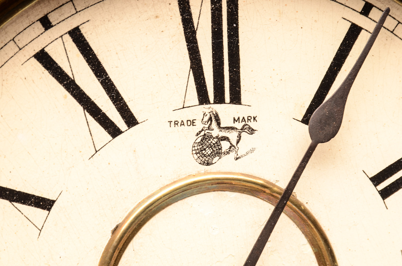 Vintage Japanese Regulator Wall Clock by the Owari Clock Co.