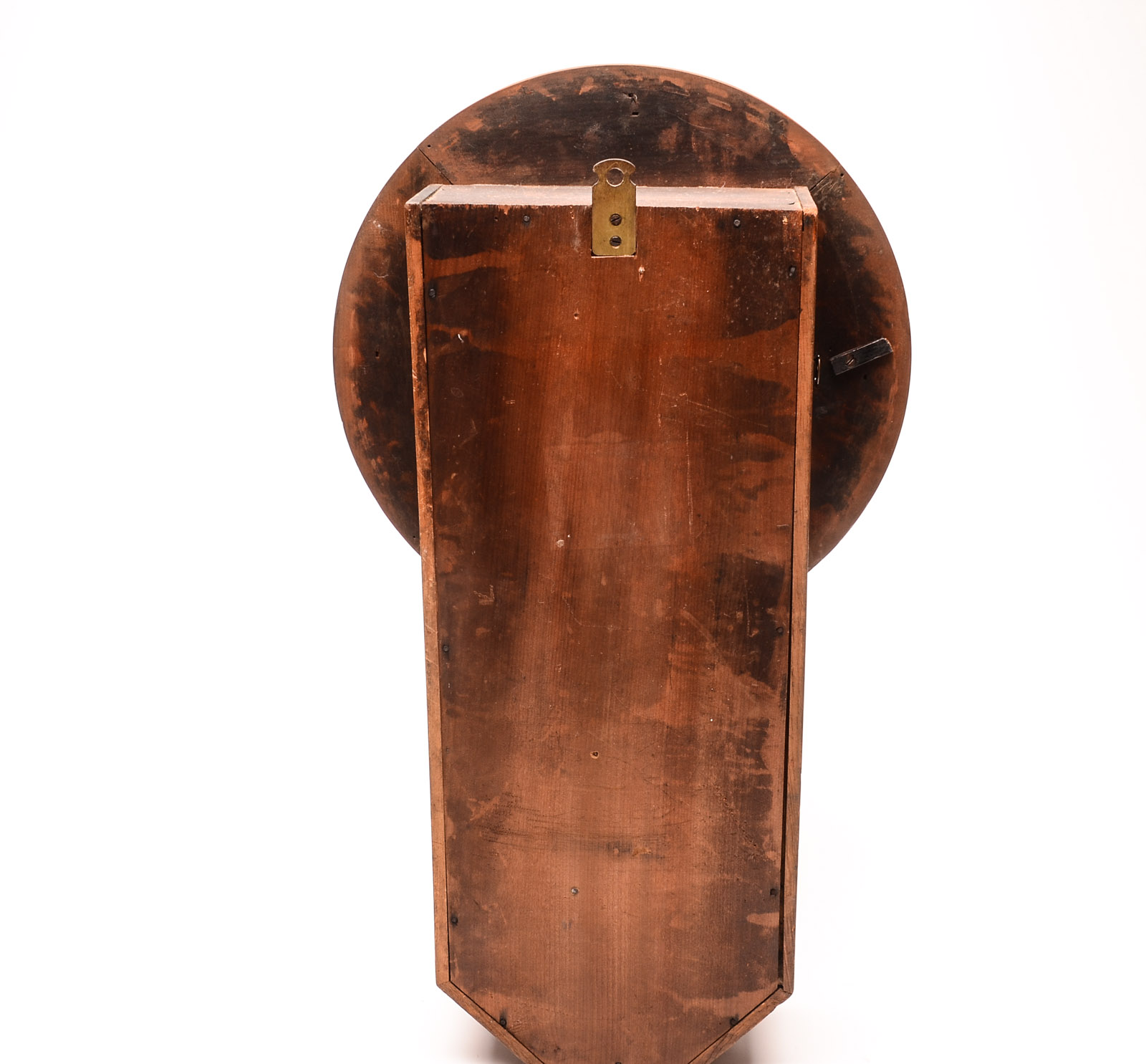 Vintage Japanese Regulator Wall Clock by the Owari Clock Co.