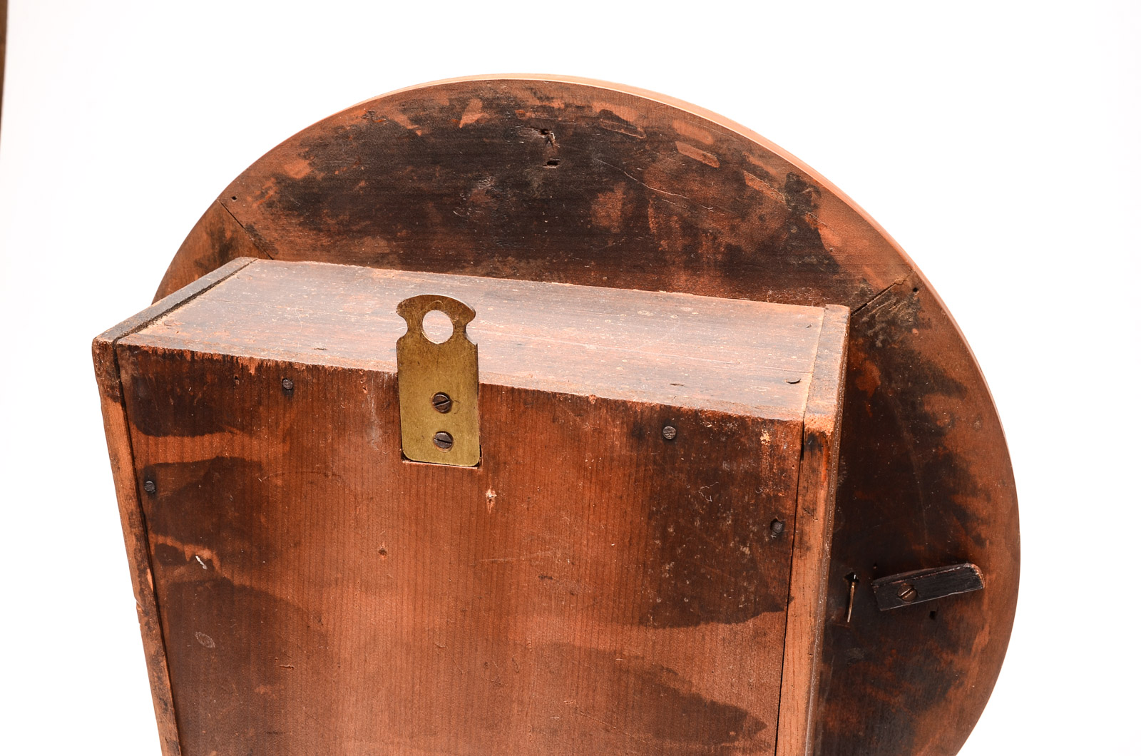 Vintage Japanese Regulator Wall Clock by the Owari Clock Co.