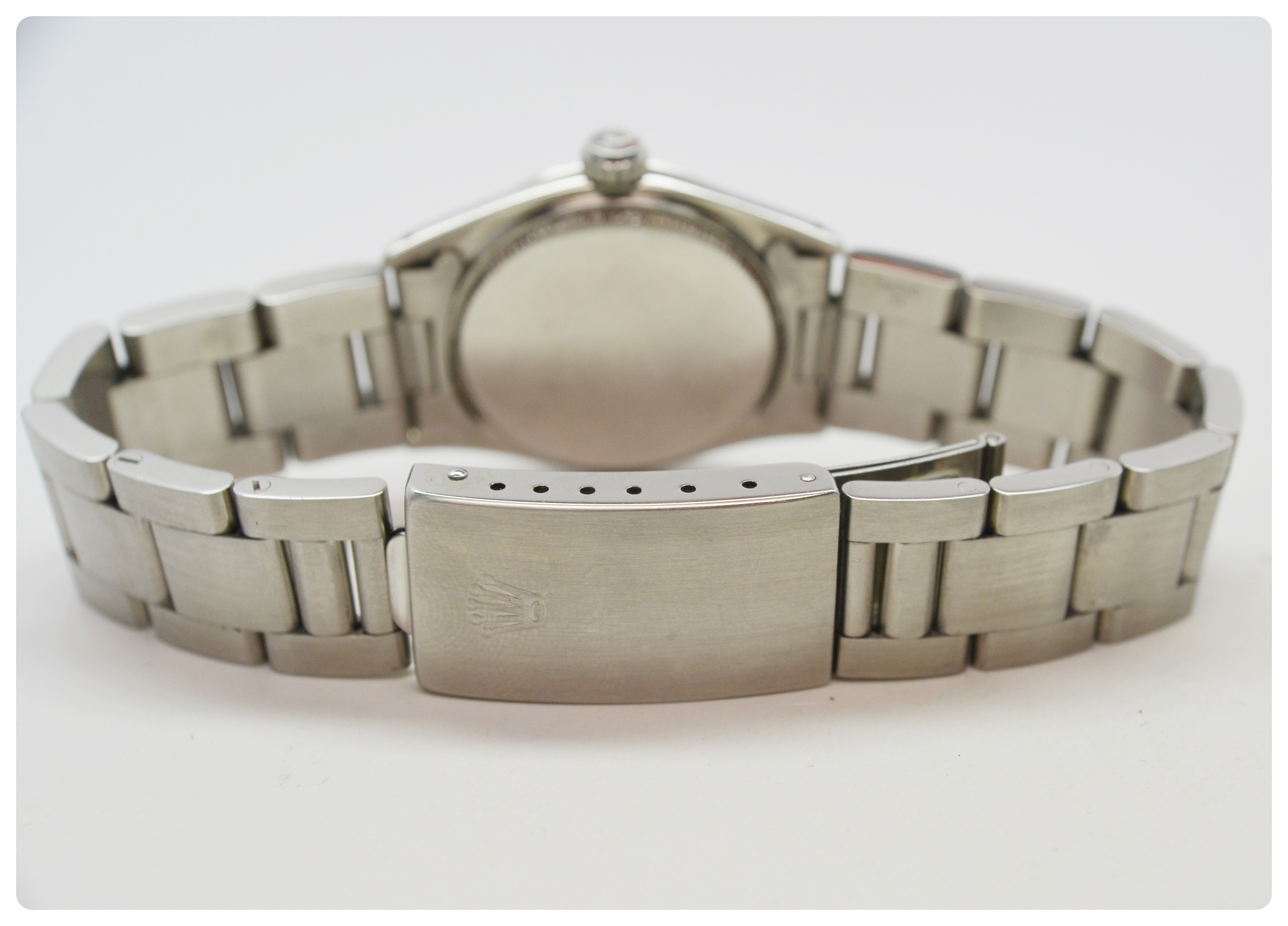 Vintage Rolex Oyster Speed King Stainless Steel Watch