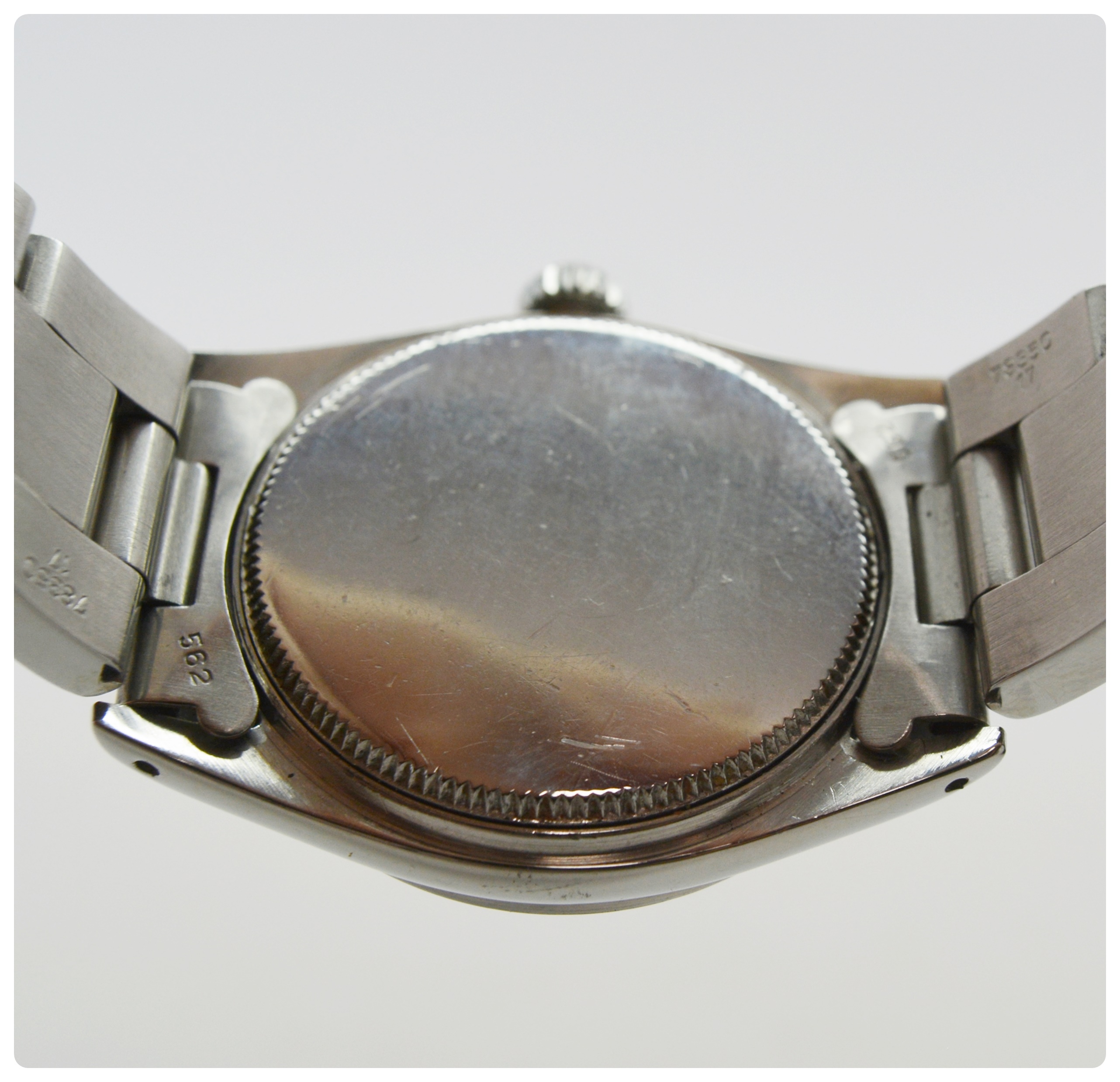 Vintage Rolex Oyster Speed King Stainless Steel Watch