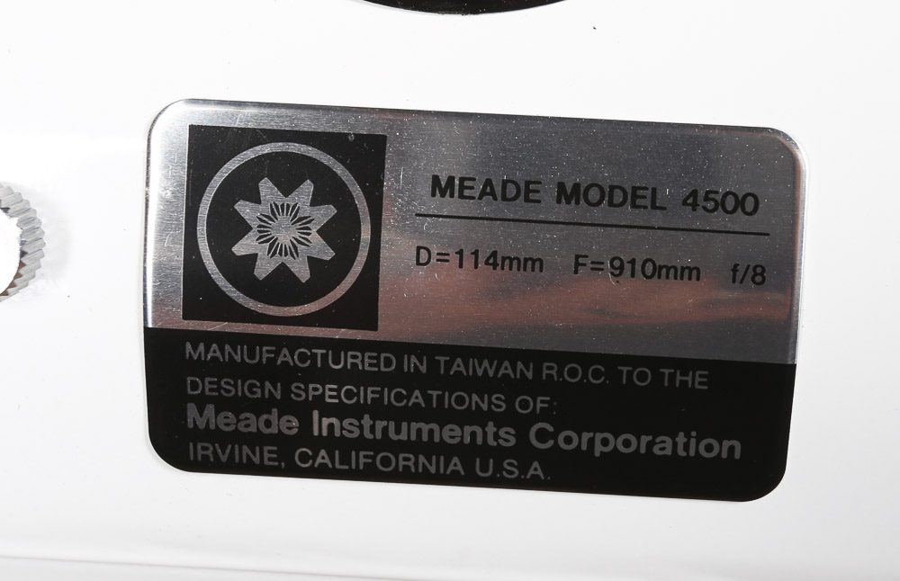 Meade Model 4500 Telescope and Tripod