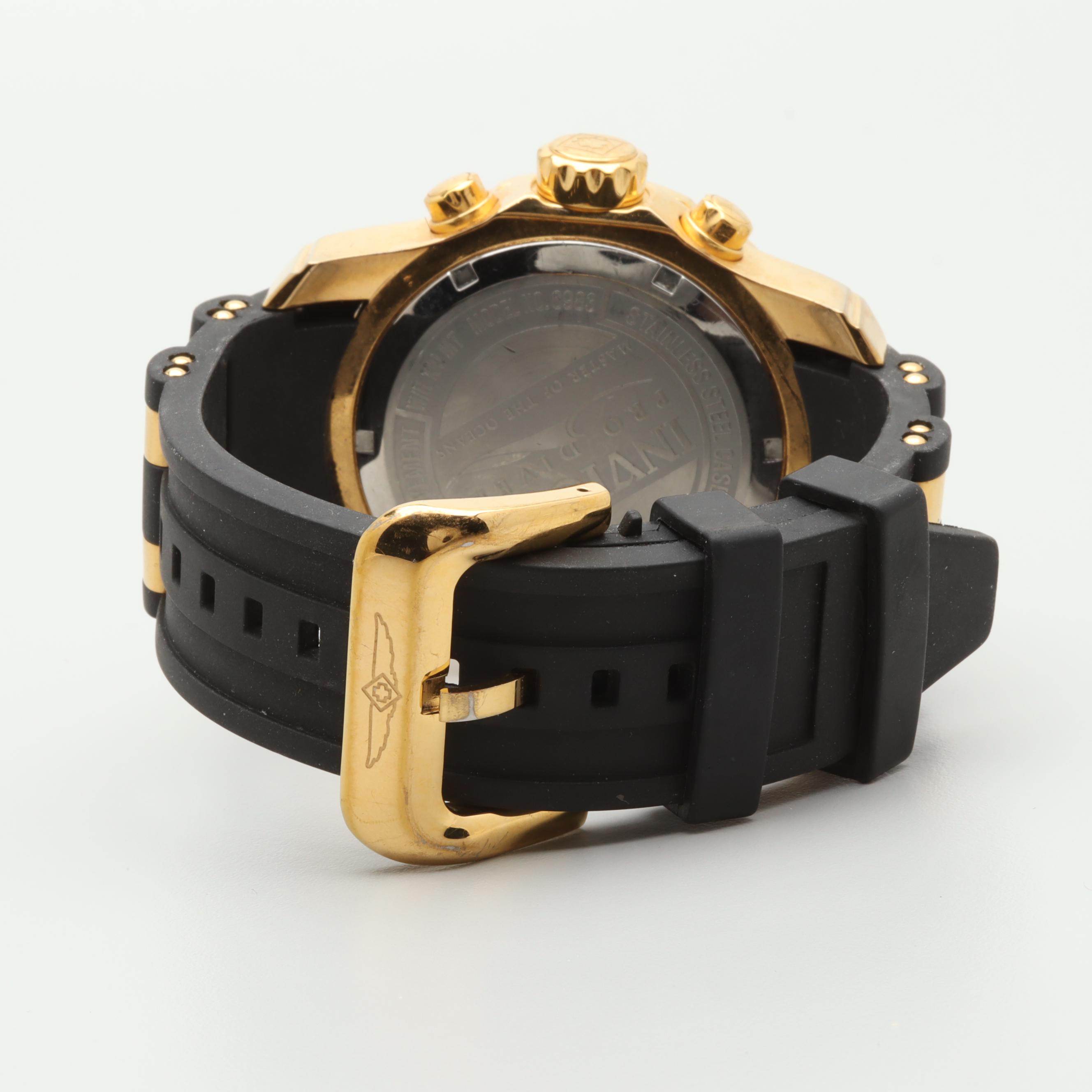 Invicta Pro Diver Model 6983 Stainless Steel Chronograph Watch