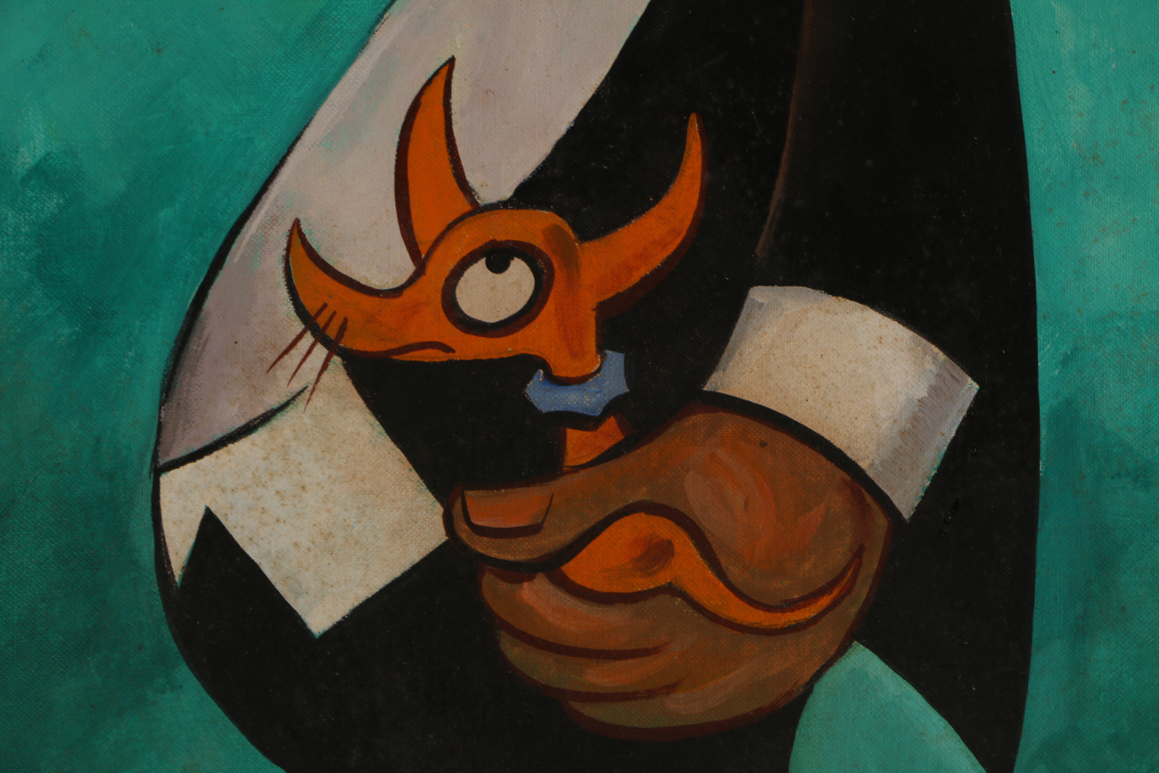 Xavier Cugat Oil Painting