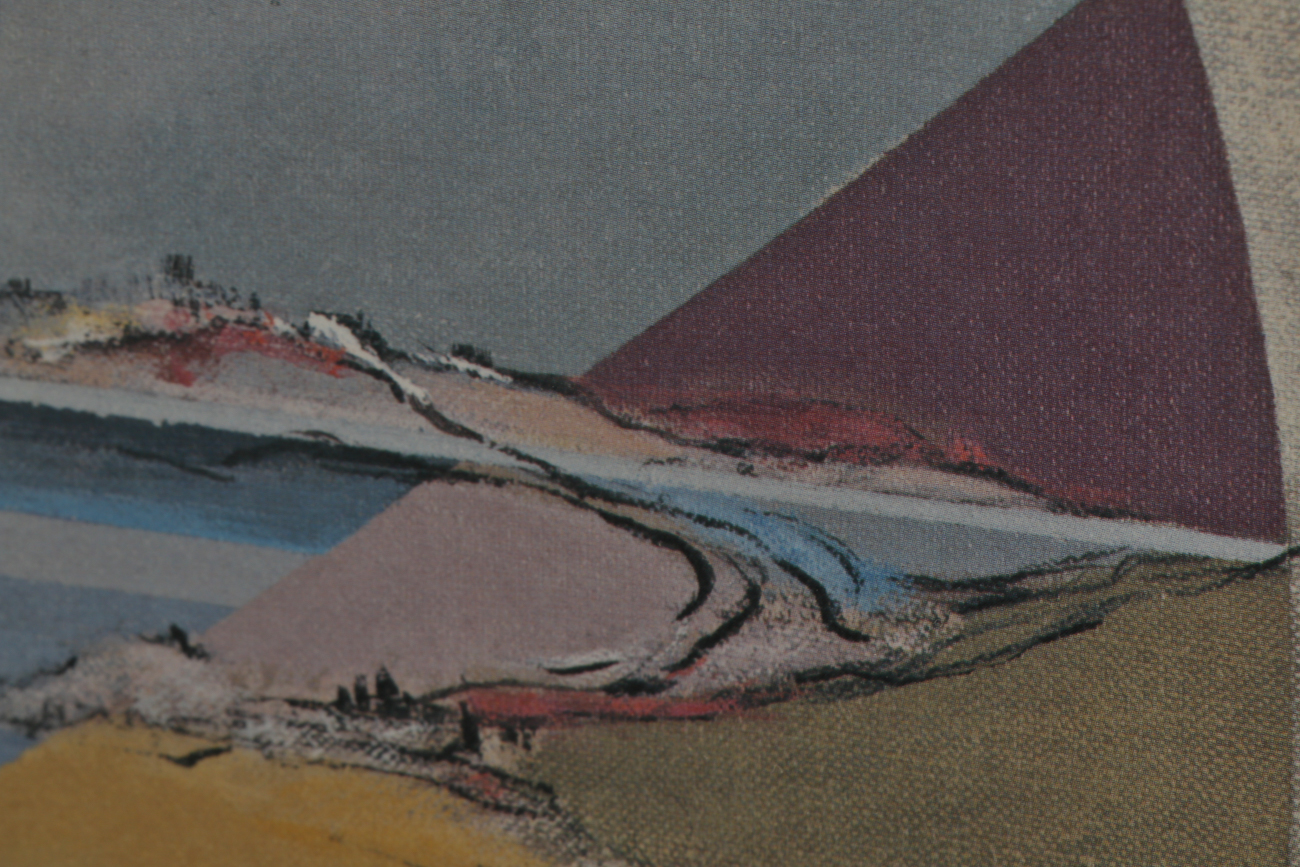 Mary Ginter Limited Edition Offset Lithograph "Aspenfrost"