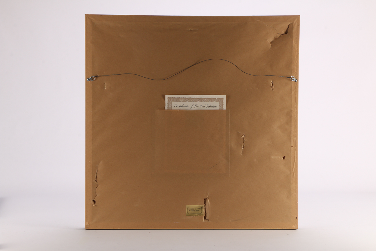 Mary Ginter Limited Edition Offset Lithograph "Aspenfrost"