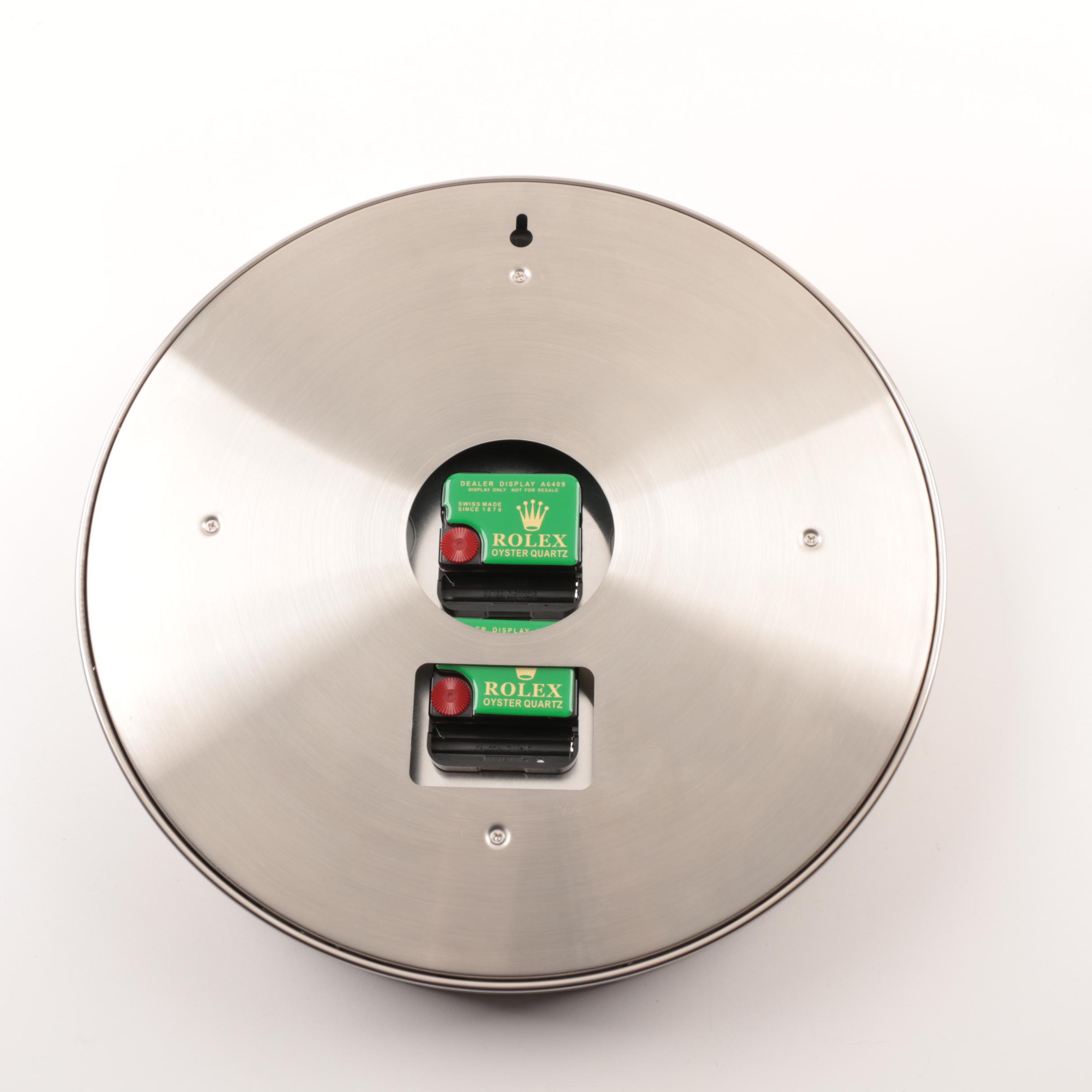 Rolex "Yacht-Master II" Dealer Wall Clock