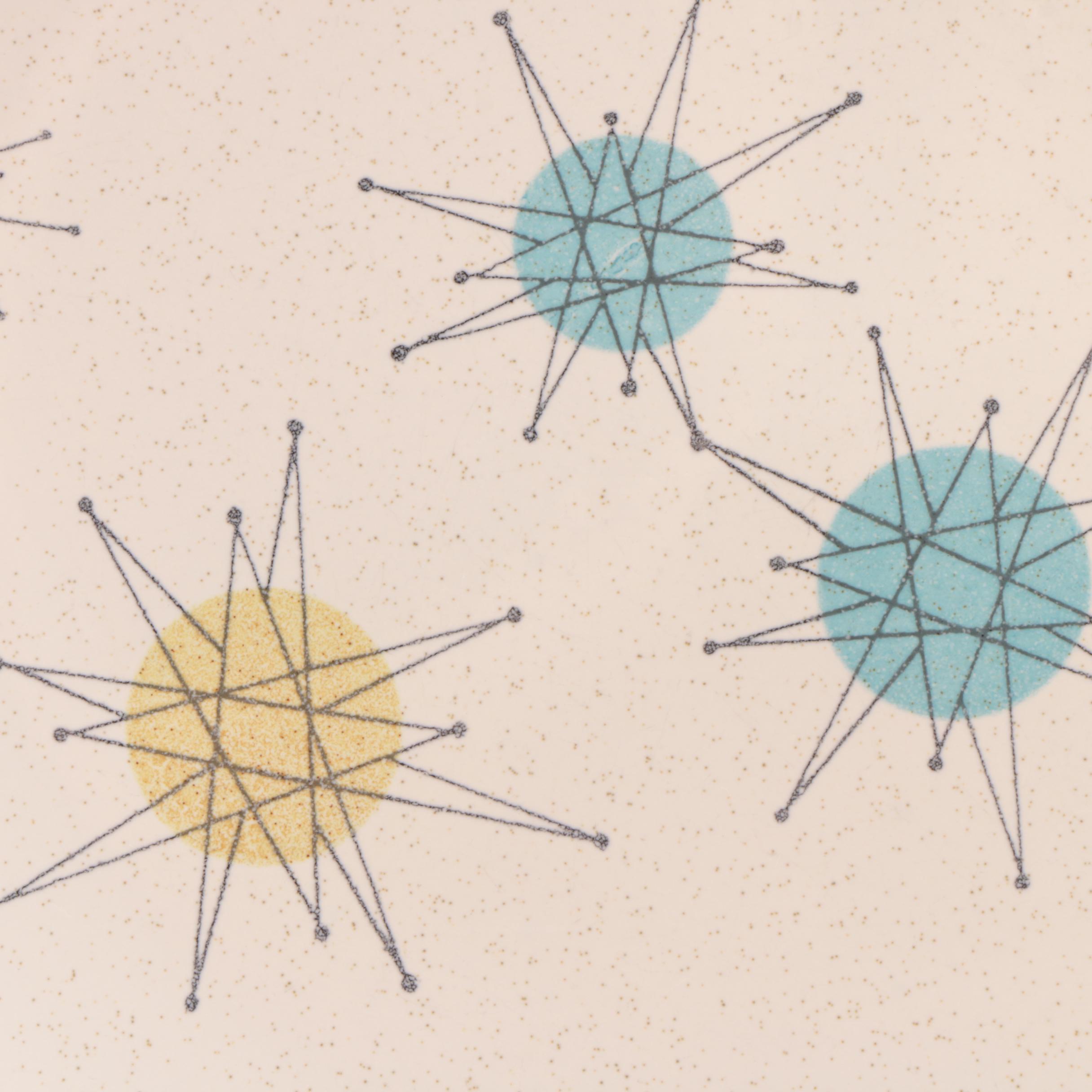 Vintage Franciscan "Starburst" Earthenware Dinner Service