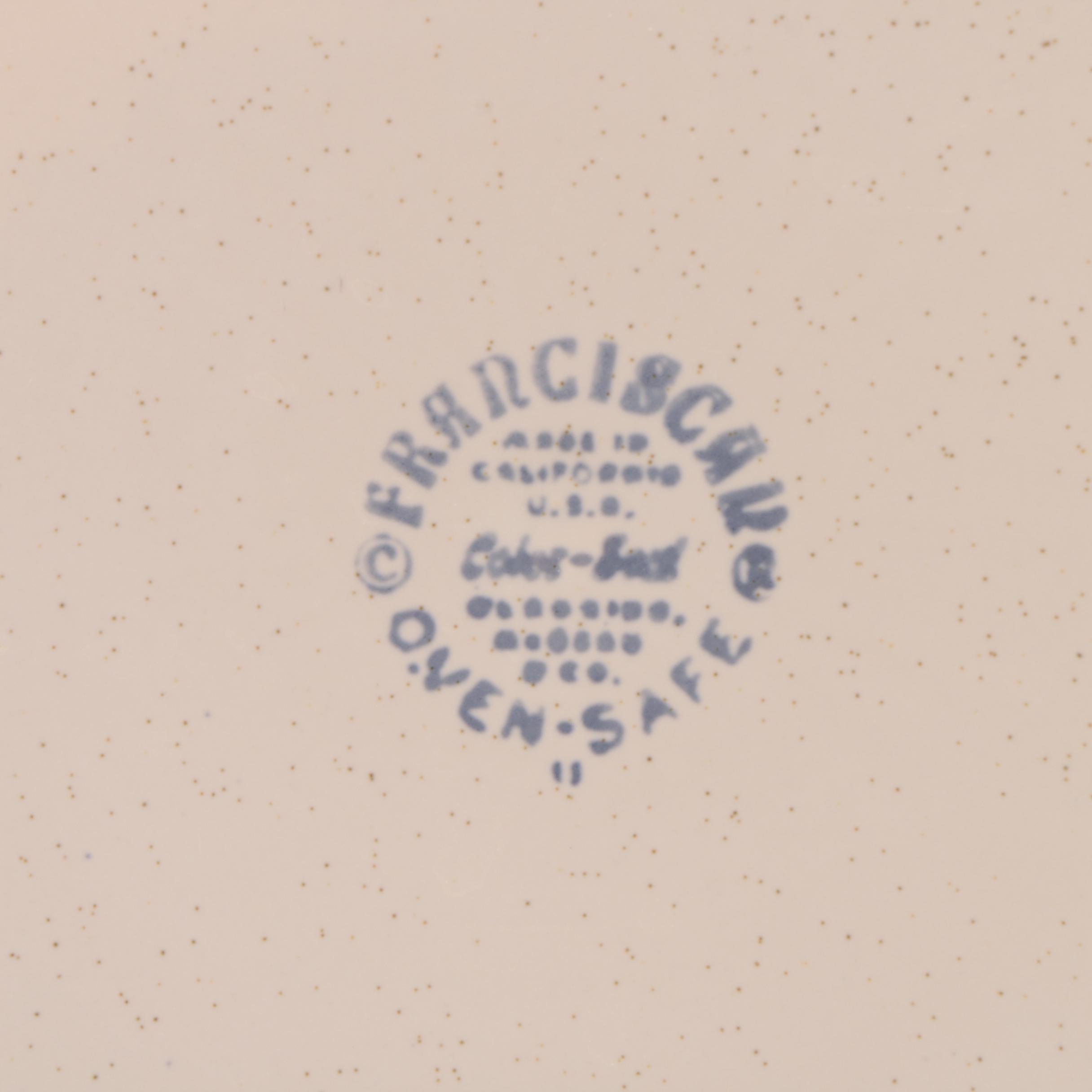 Vintage Franciscan "Starburst" Earthenware Dinner Service