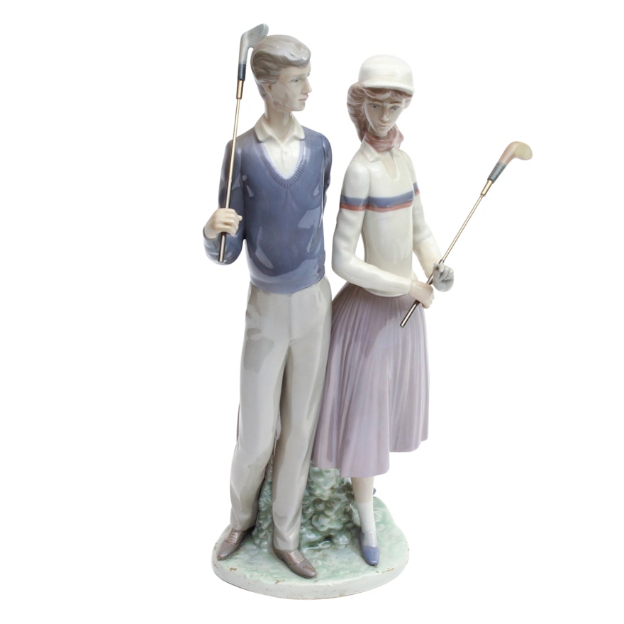 Lladró "Golfing Couple" Figurine #1453