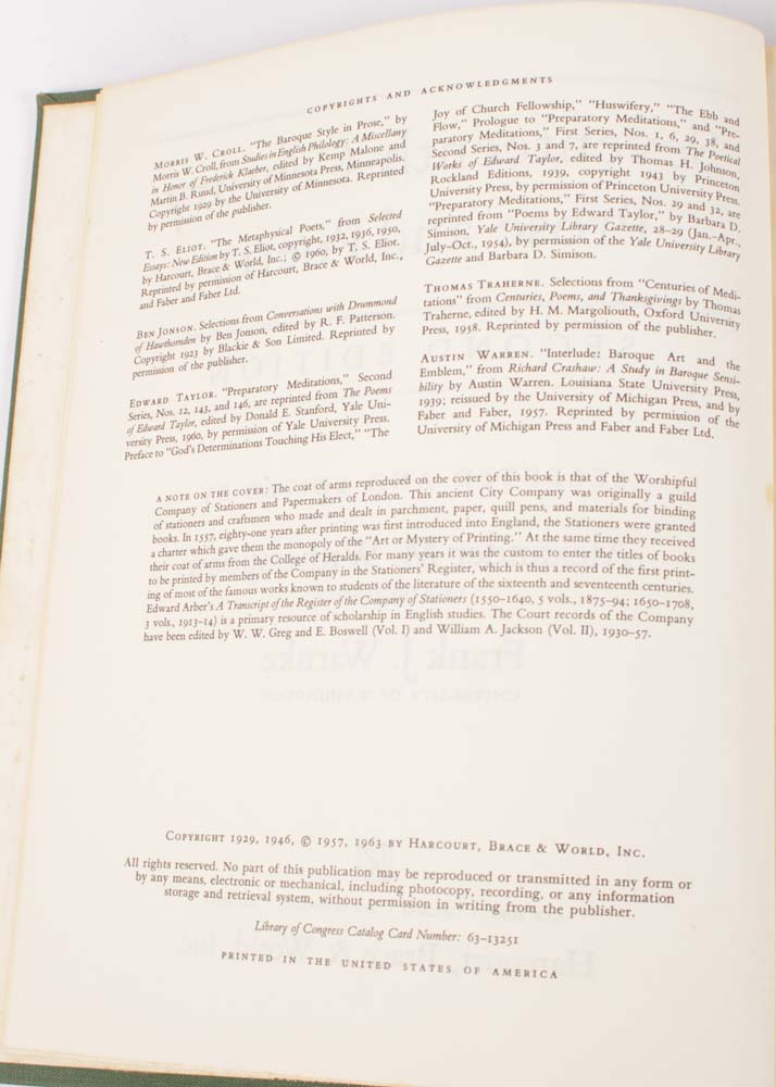 Collection of Vintage Books with Stand