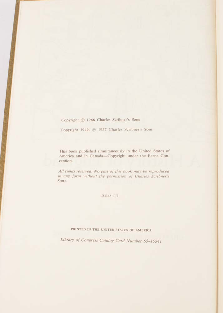 Collection of Vintage Books with Stand