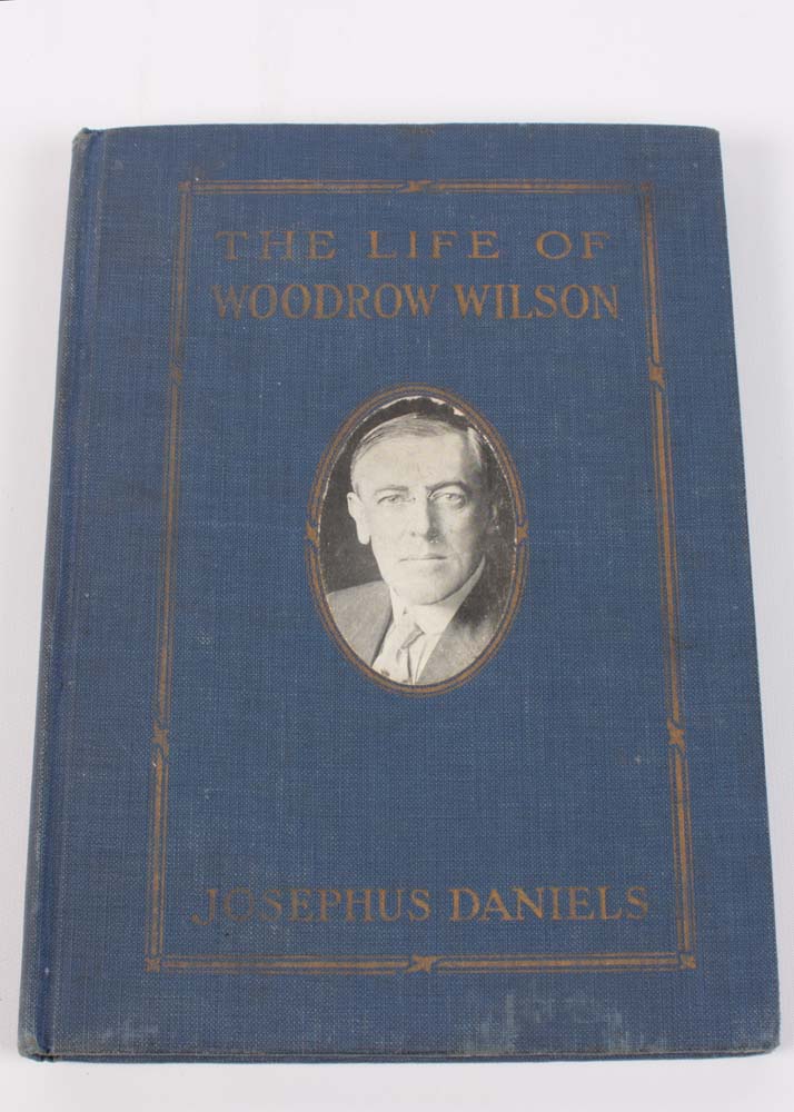 Collection of Vintage Books with Stand