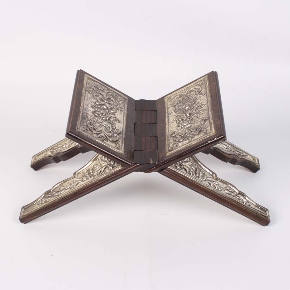 Collection of Vintage Books with Stand