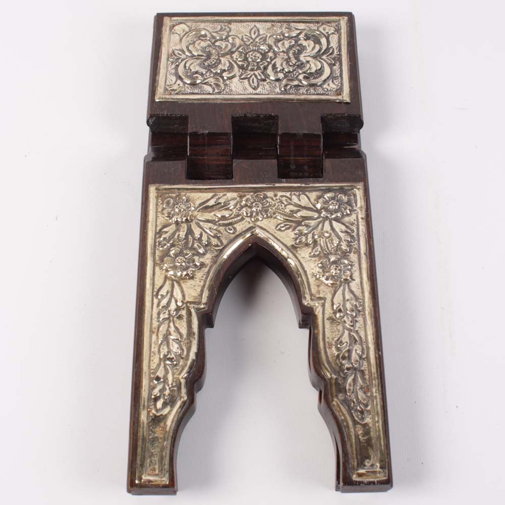 Collection of Vintage Books with Stand