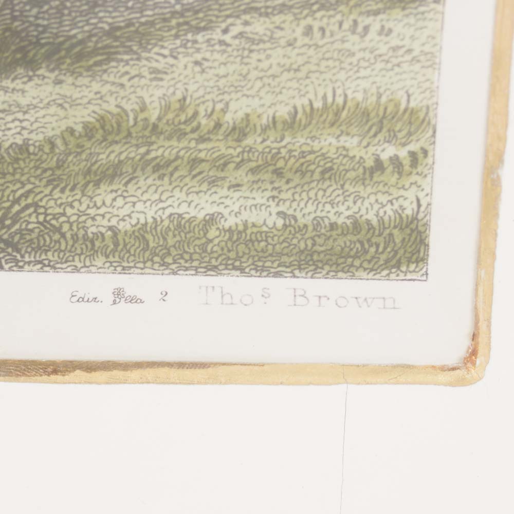 Reproduction Prints After James Steward Engravings of Landscapes