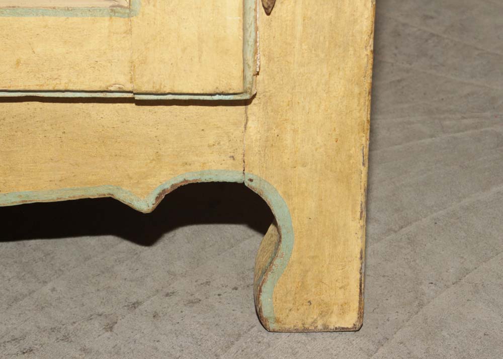 Vintage Farmhouse Style Painted Cupboard