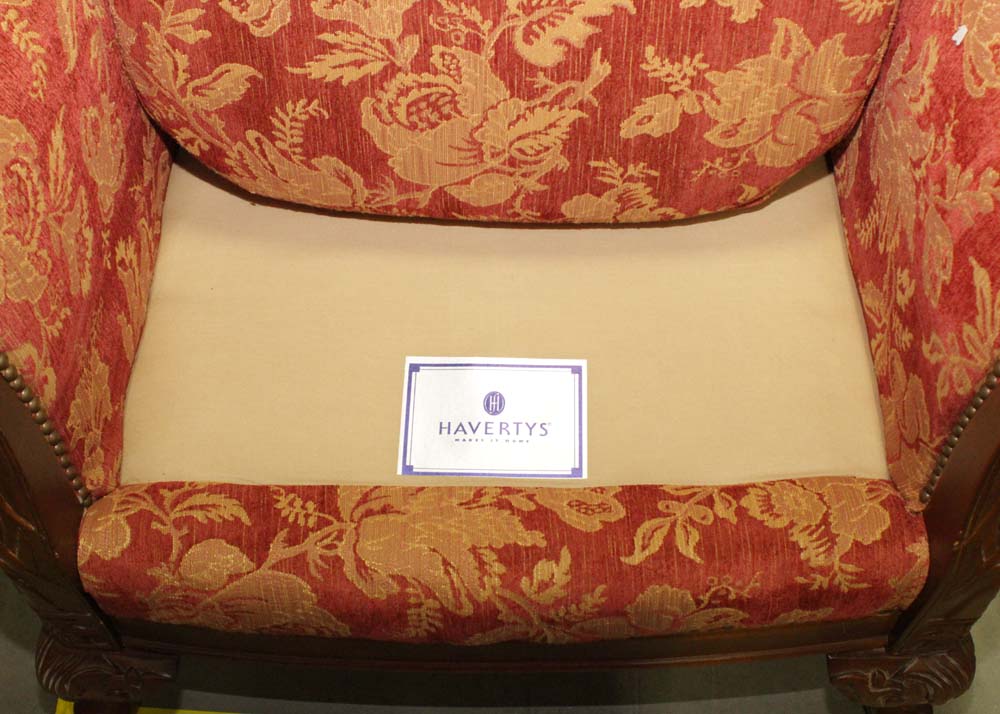 Haverty's Upholstered Armchair
