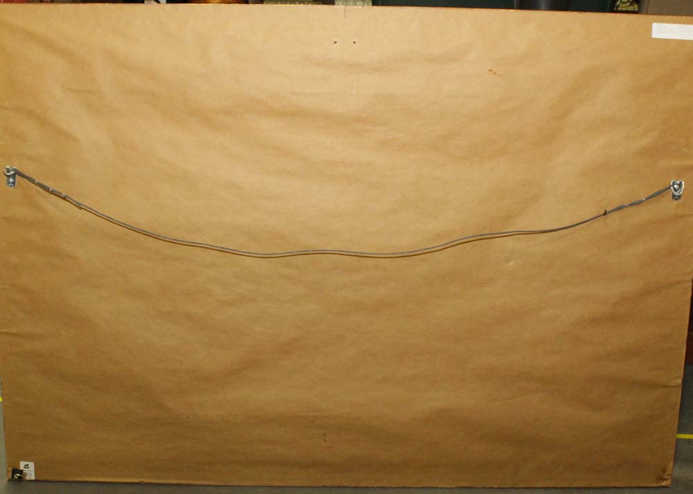 Embellished Landscape Offset Lithograph