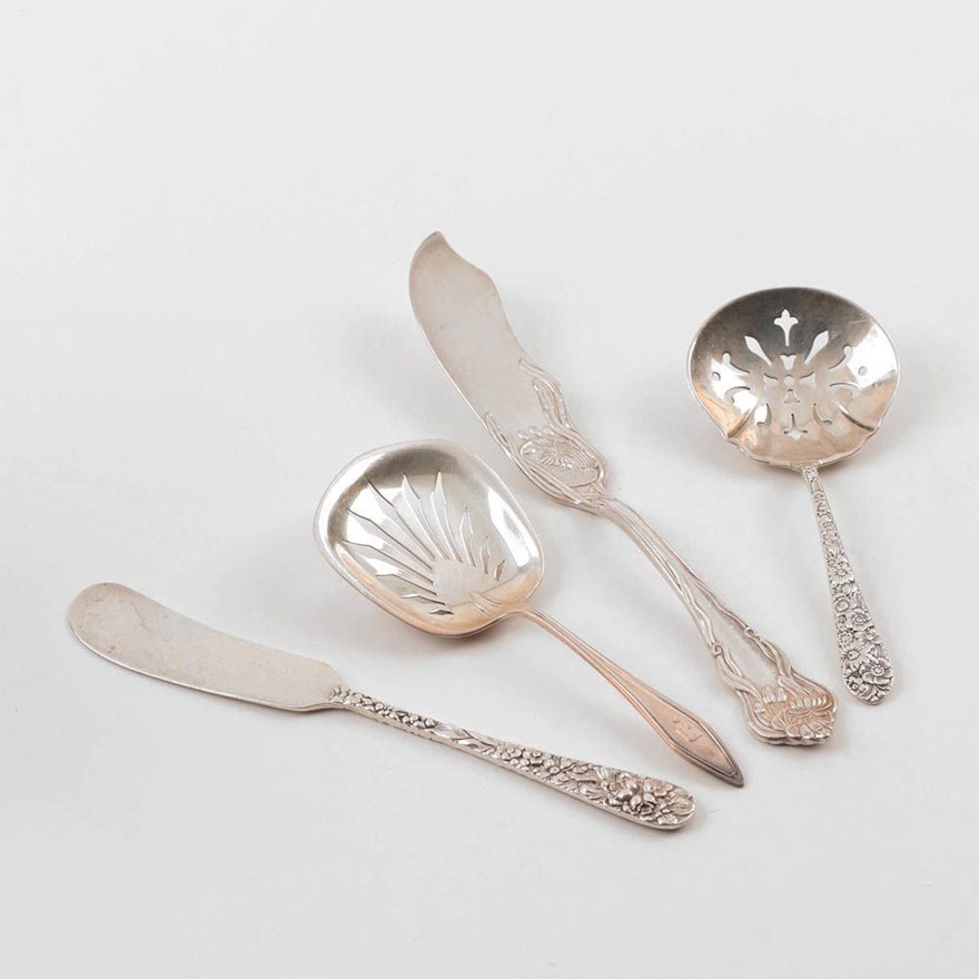 Sterling Silver Serving Utensils from Towle, Alvin and Stieff