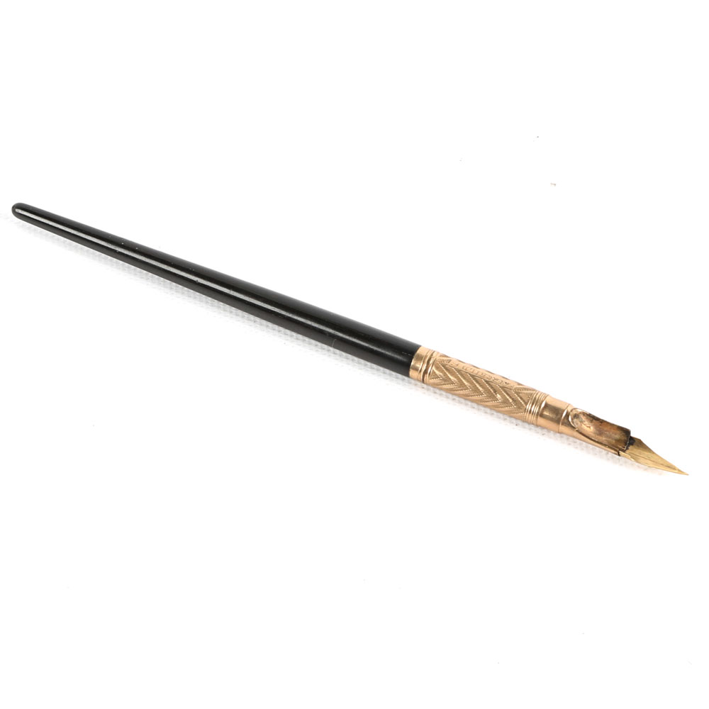 Fairchild 14K Yellow Gold #6 Dip Pen