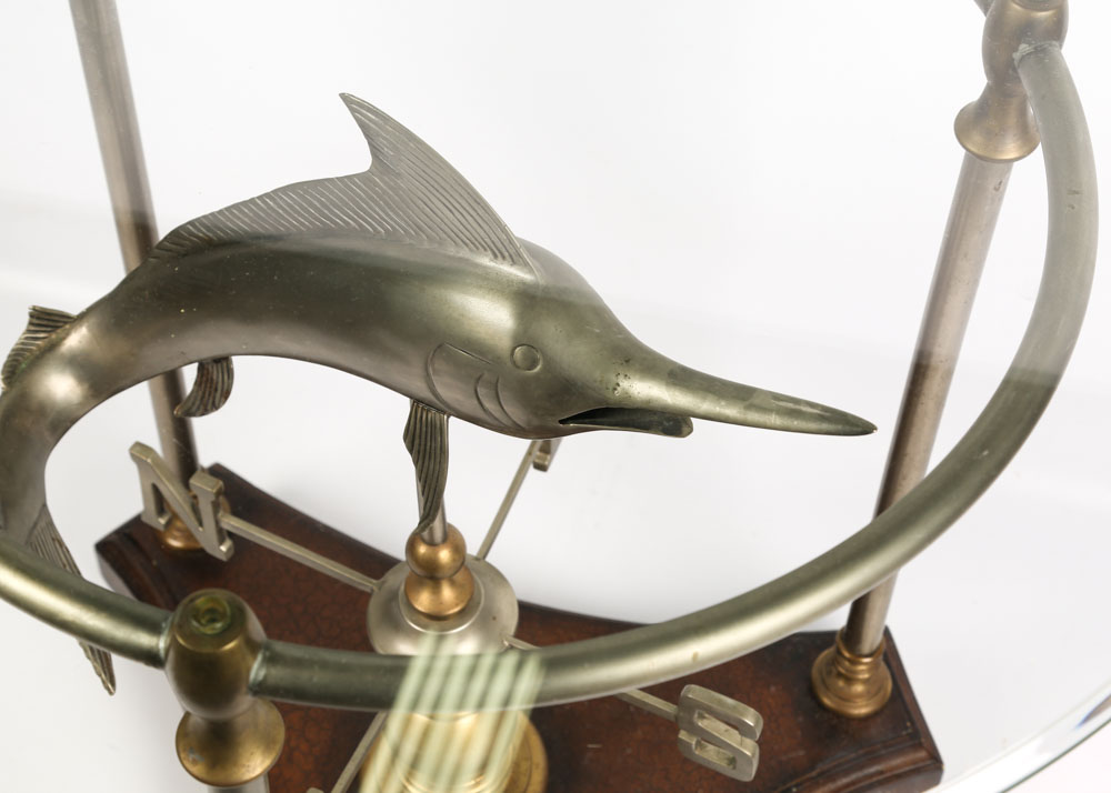 "Marlin Weathervane" Side Table from Thomasville's Ernest Hemingway Collection