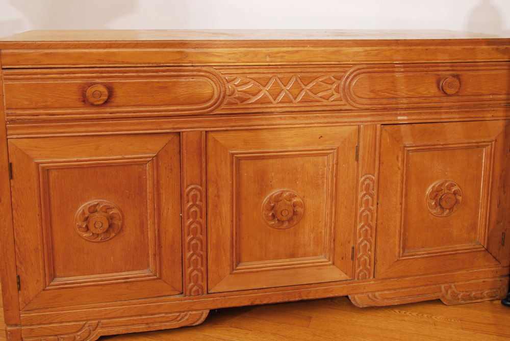 Vintage Oak Sideboard