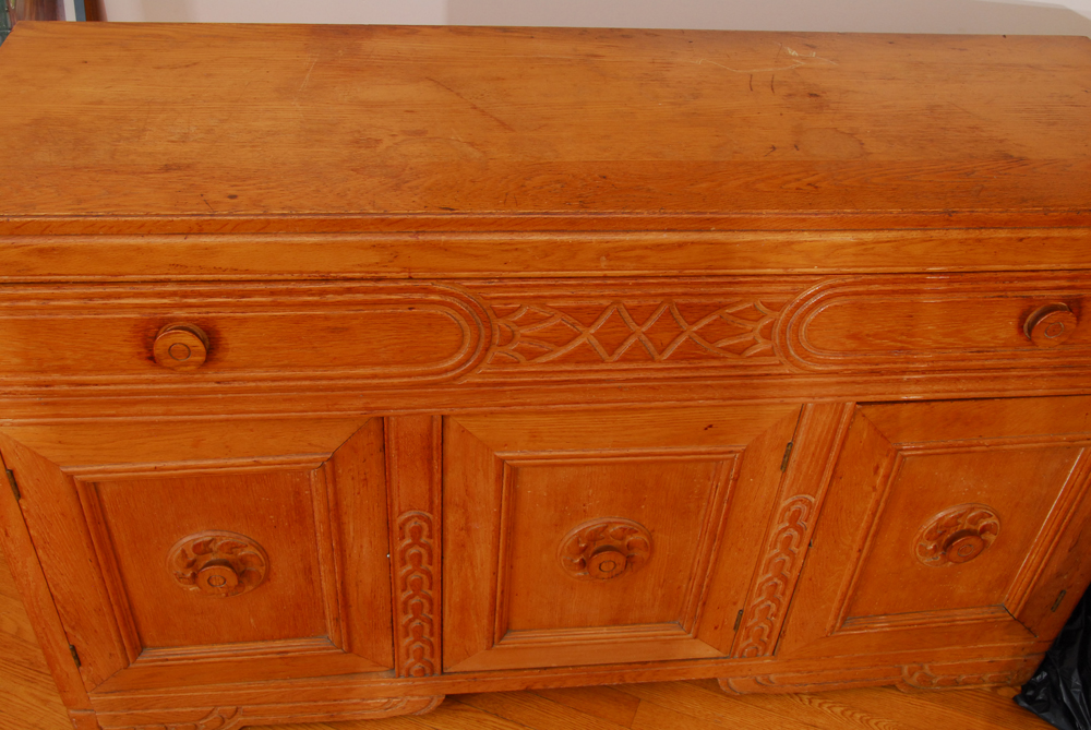 Vintage Oak Sideboard