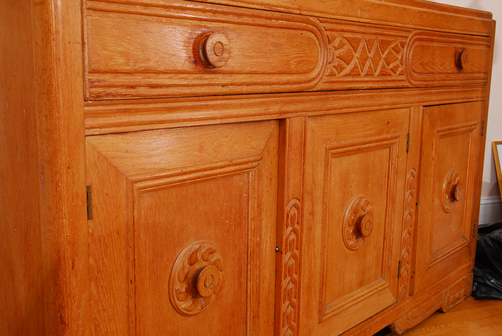 Vintage Oak Sideboard