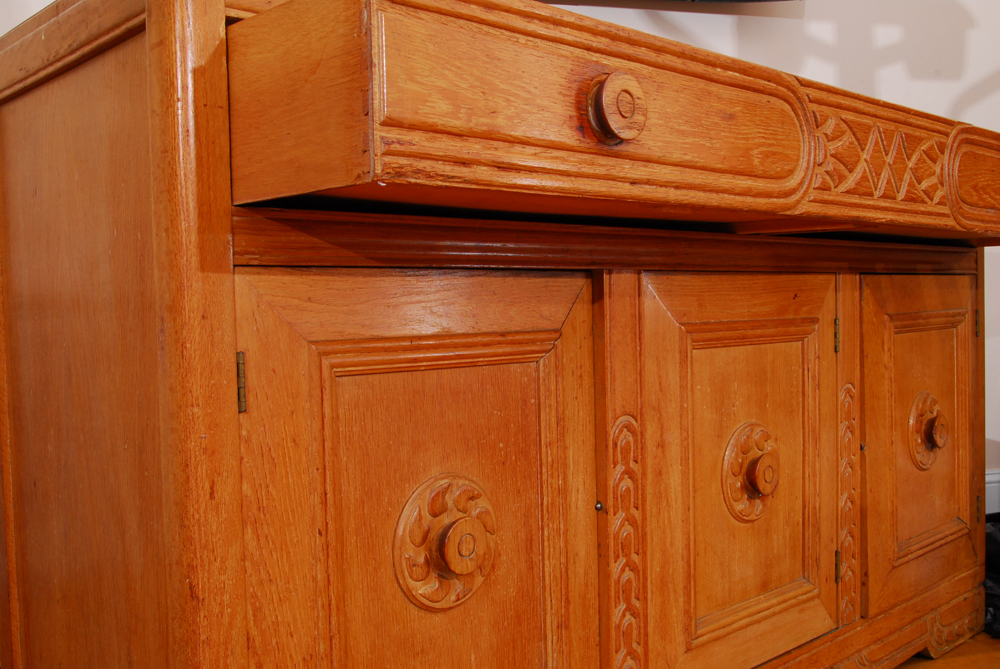 Vintage Oak Sideboard