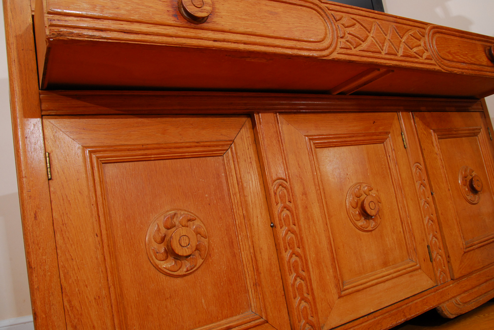 Vintage Oak Sideboard