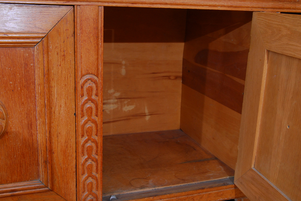 Vintage Oak Sideboard