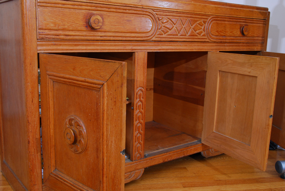 Vintage Oak Sideboard