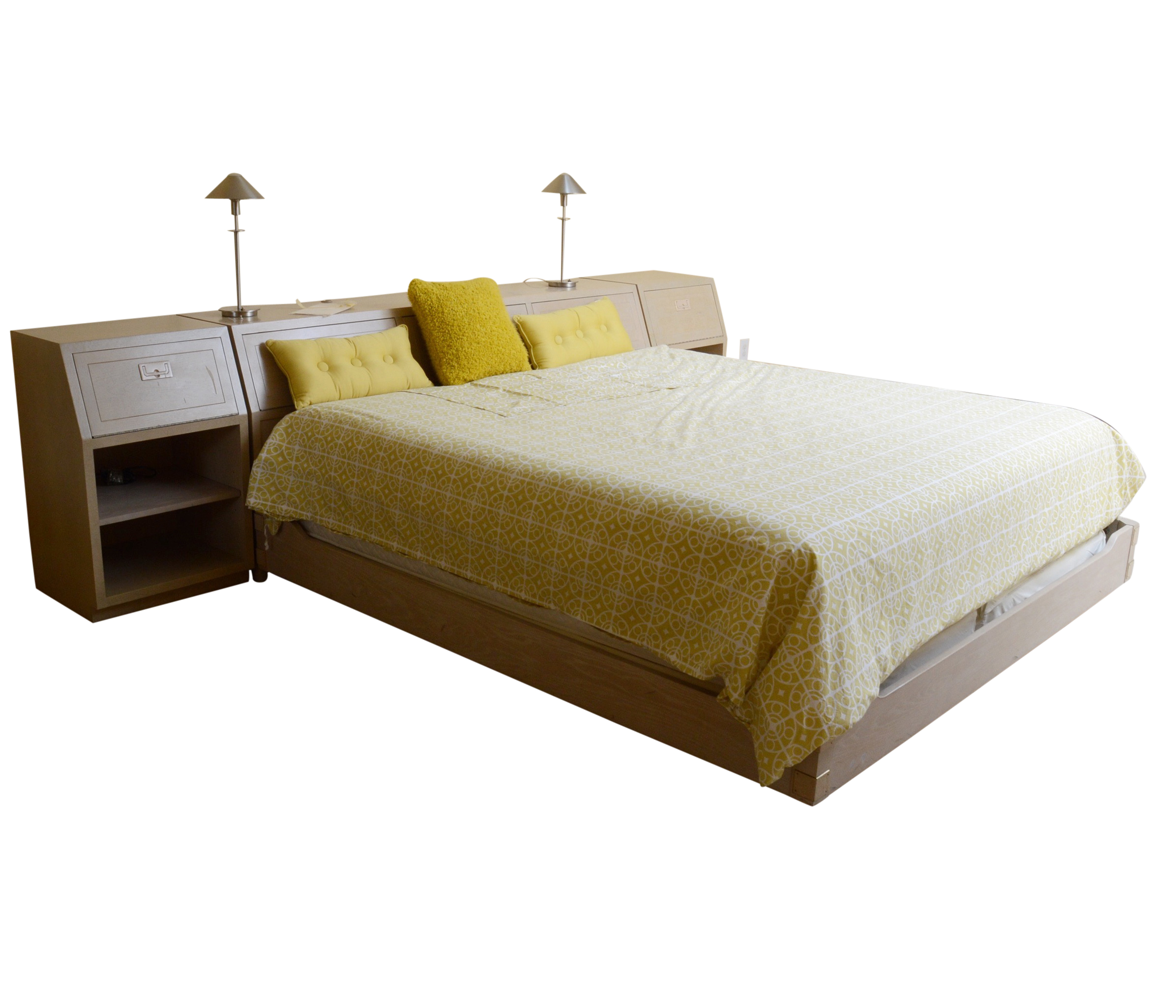 Vintage Five Piece Henredon Bedroom Set (California King Size)