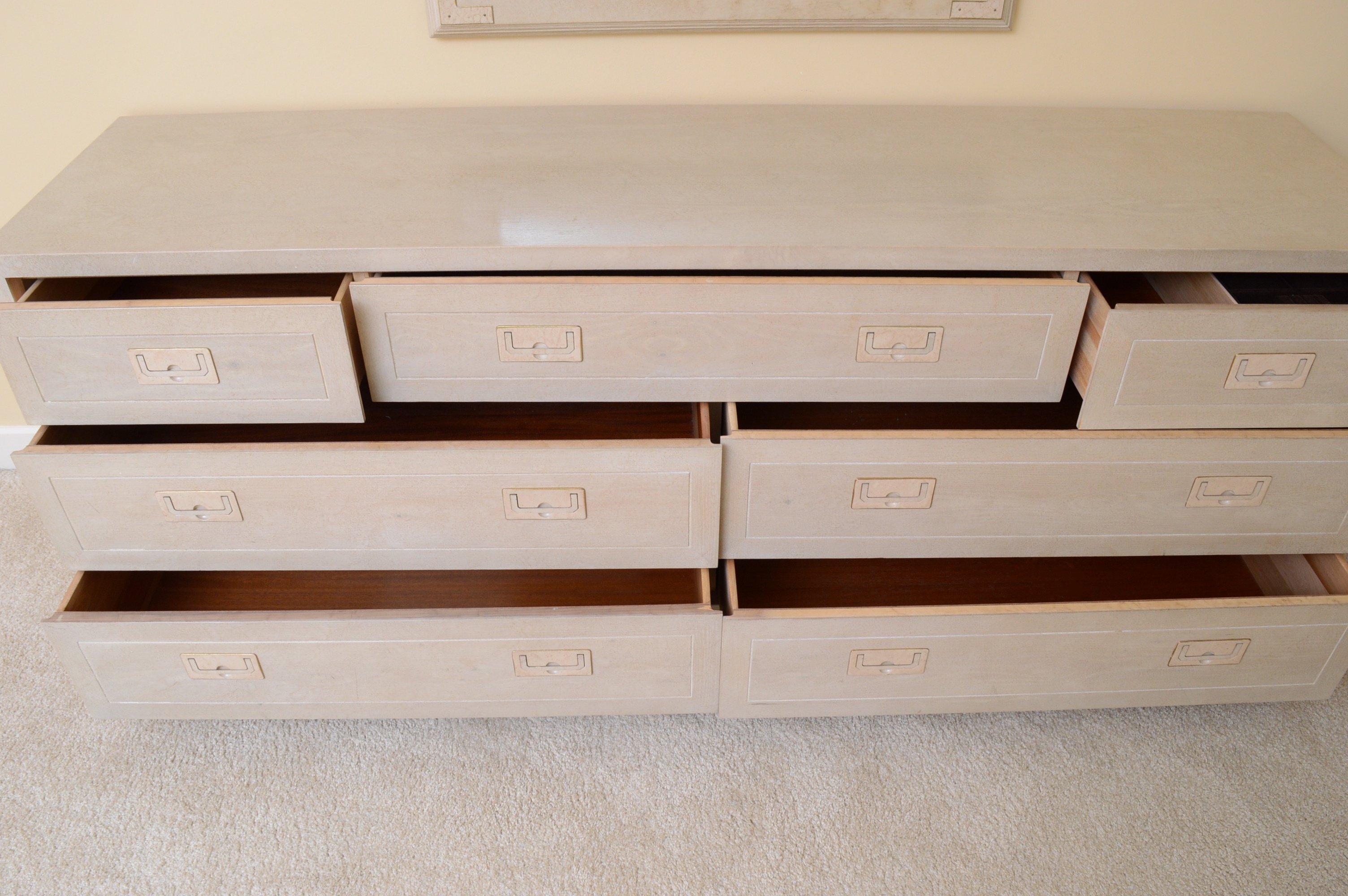 Vintage Five Piece Henredon Bedroom Set (California King Size)