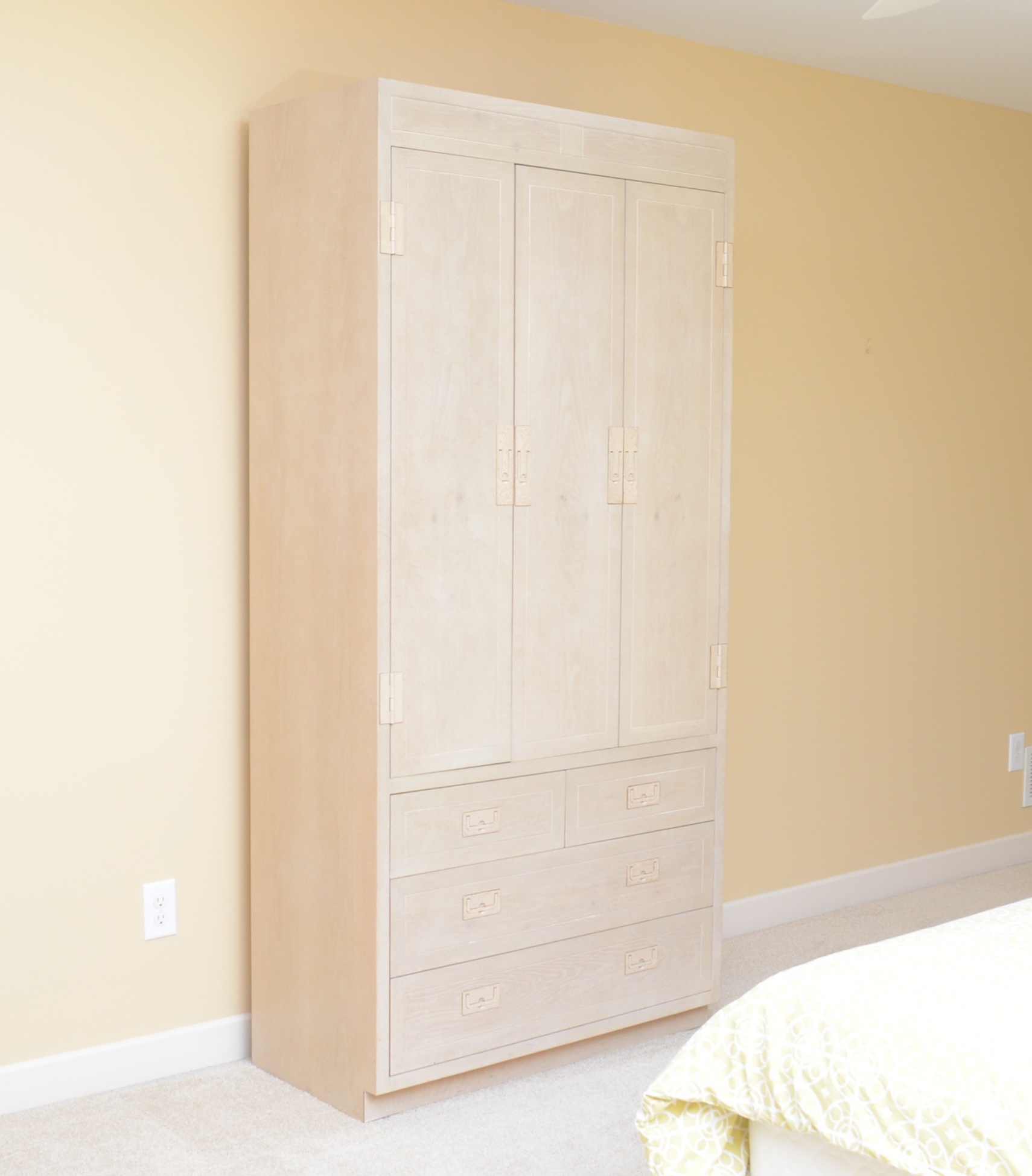 Vintage Five Piece Henredon Bedroom Set (California King Size)