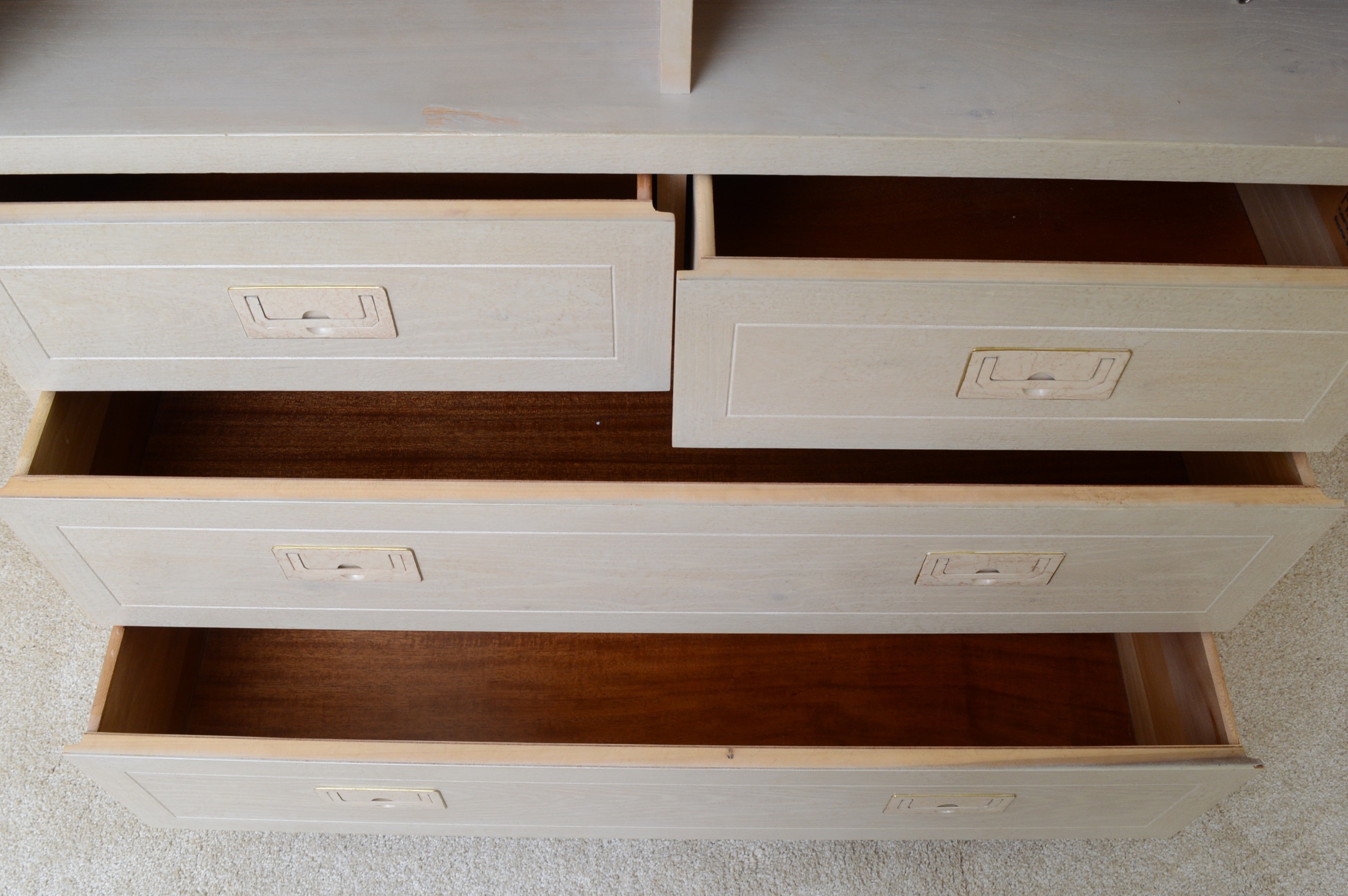 Vintage Five Piece Henredon Bedroom Set (California King Size)